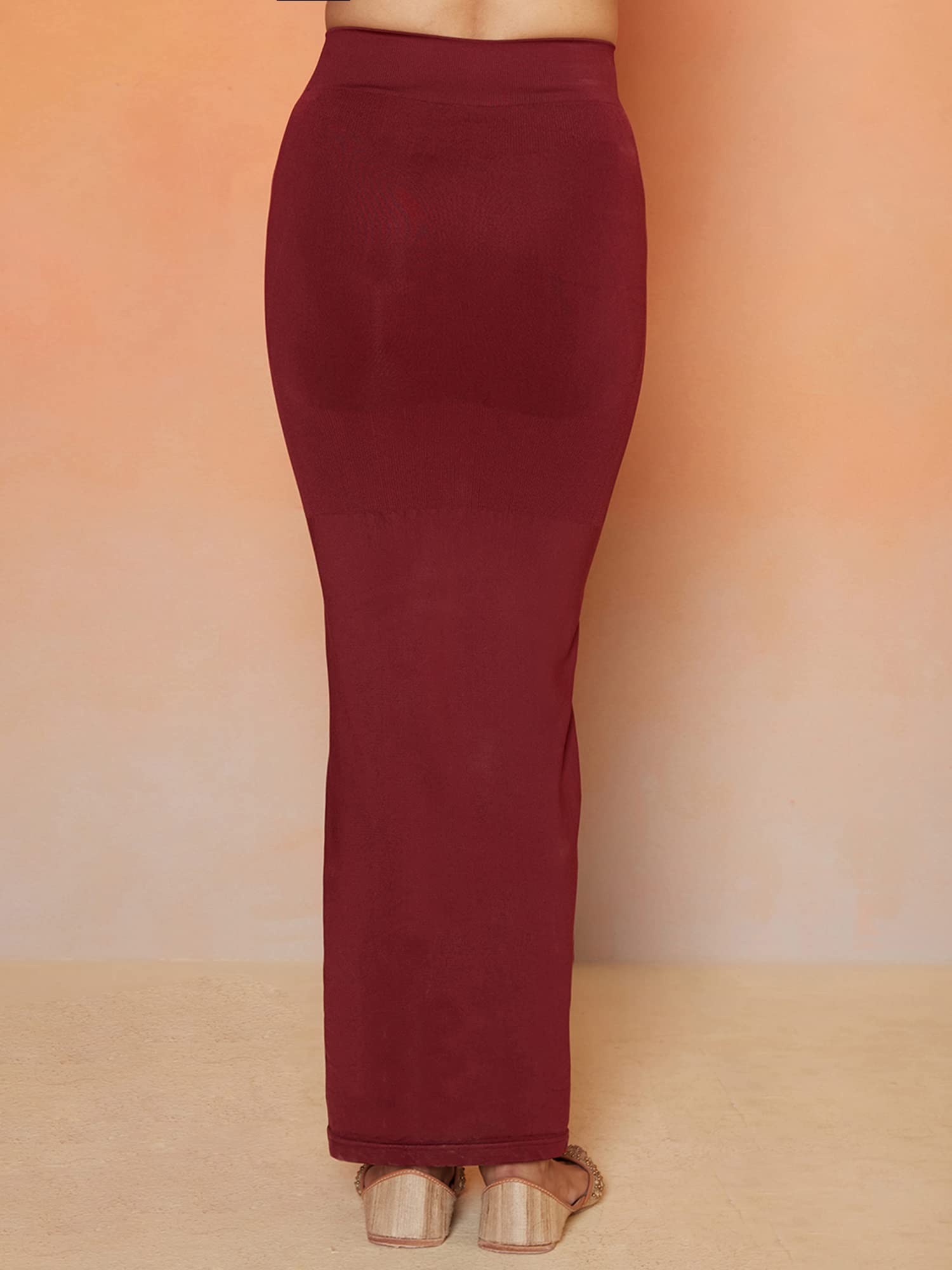 NYKD Seamless Saree Shapewear for Women - Fuchsia Rose - Image 5