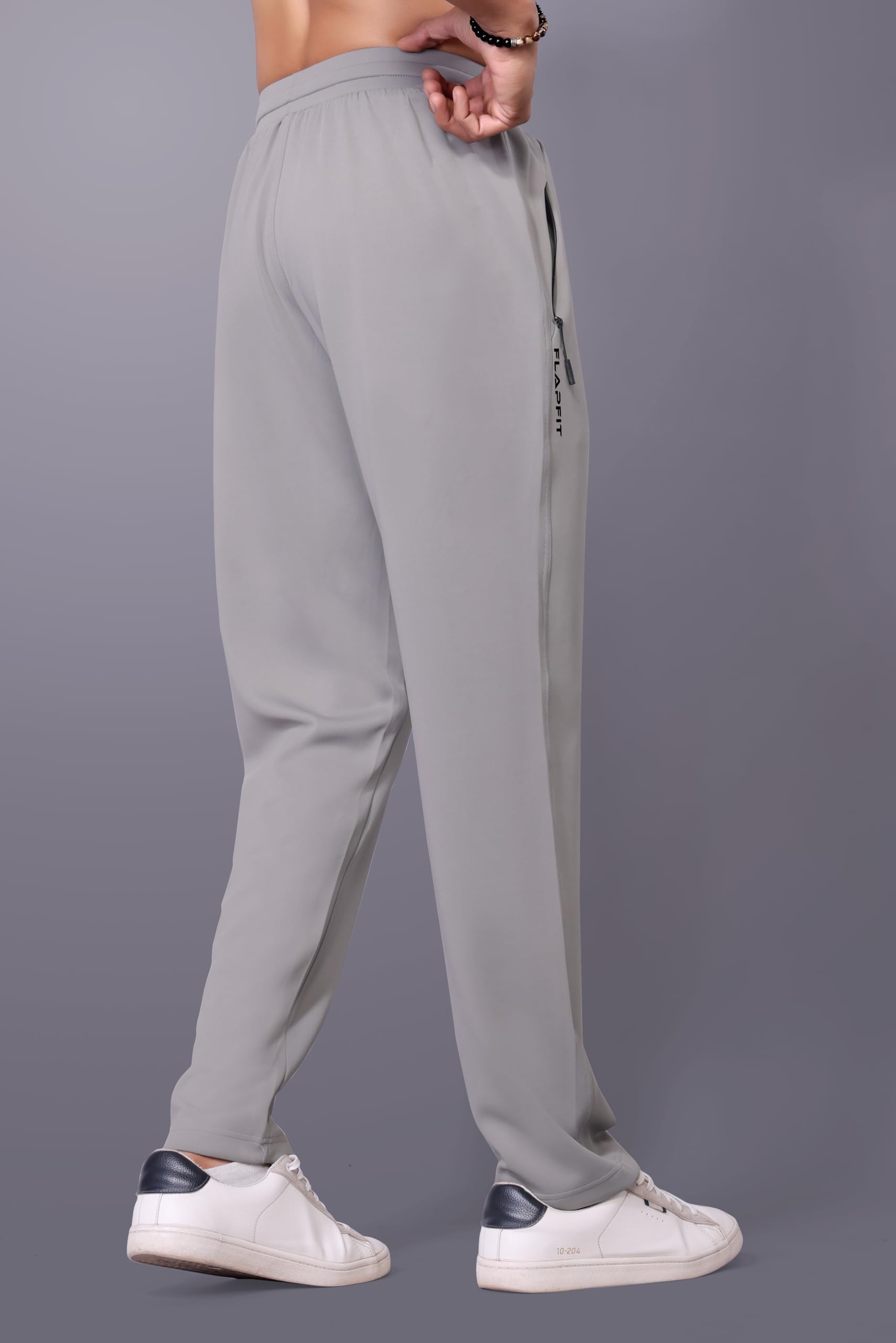 Flapfit Men's Track Pants with Concealed Zipper Pocket - Image 5
