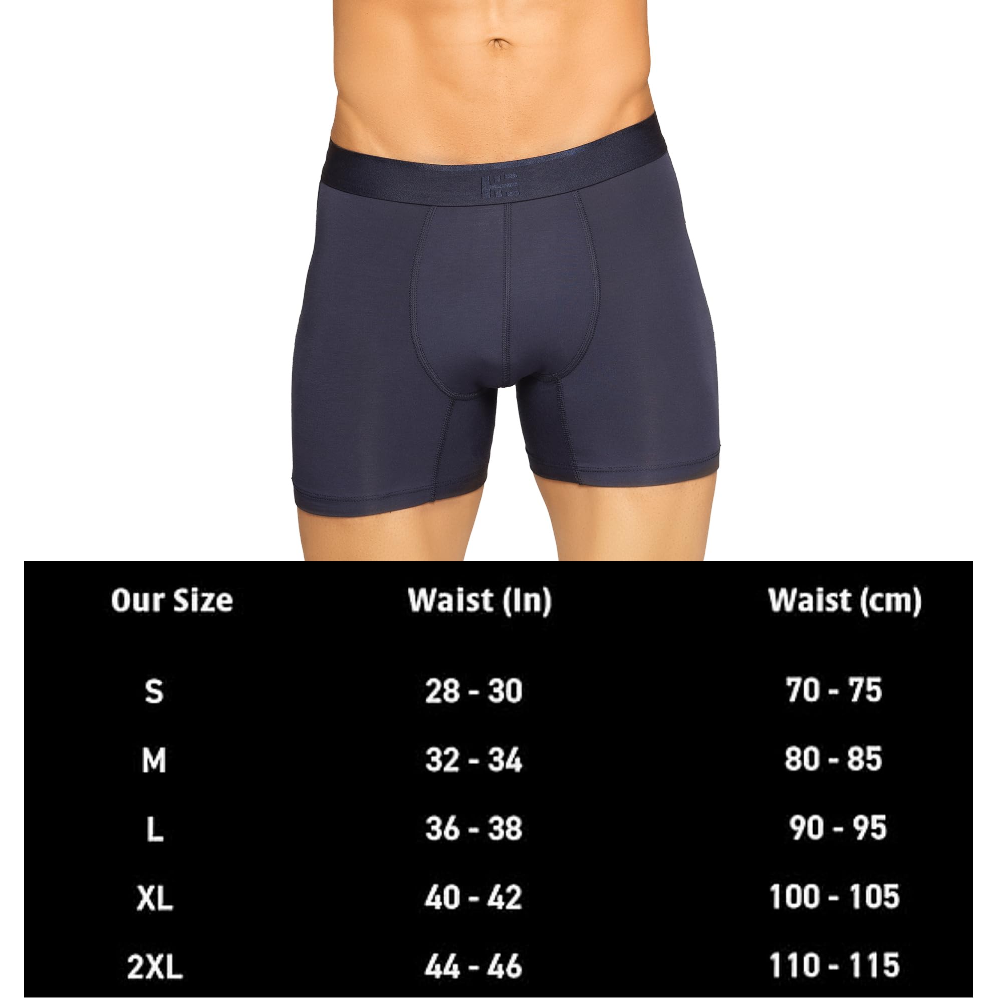 HIELABS Men's Micromodal Trunk - Anti Odour - Image 4