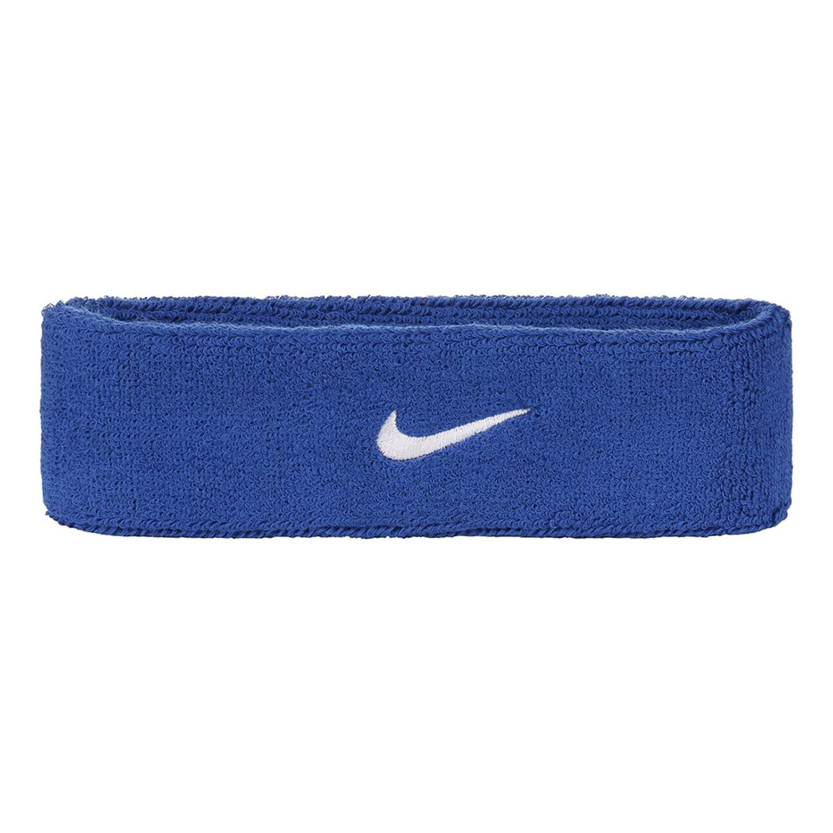 NIKE Swoosh Cotton Headband Royal Blue