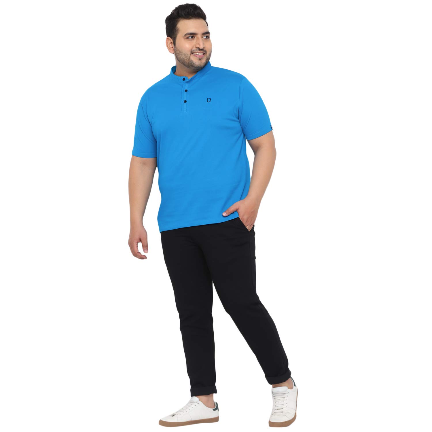 Urbano Men T-Shirt - Sky Blue - Image 2