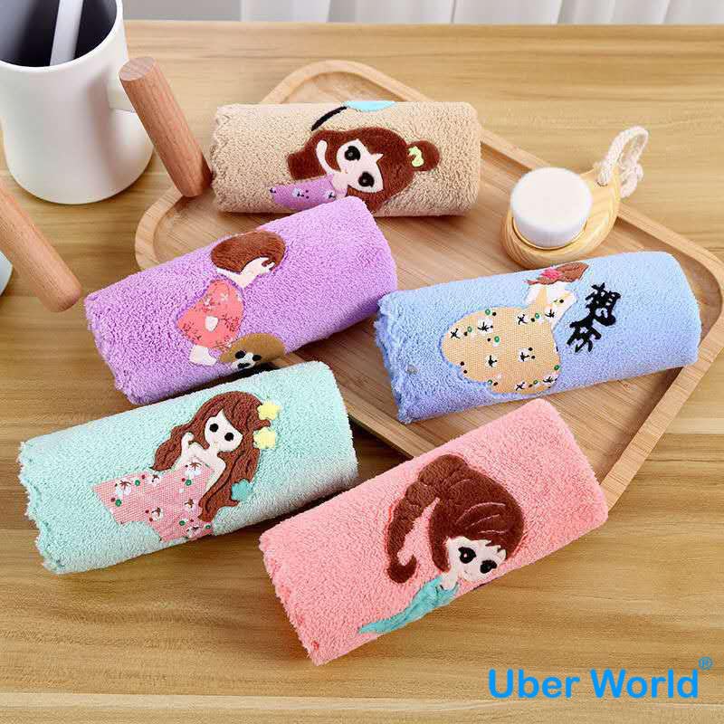 Uber World Cartoon Cotton Handkerchiefs for Women Kids & Babies - Image 4