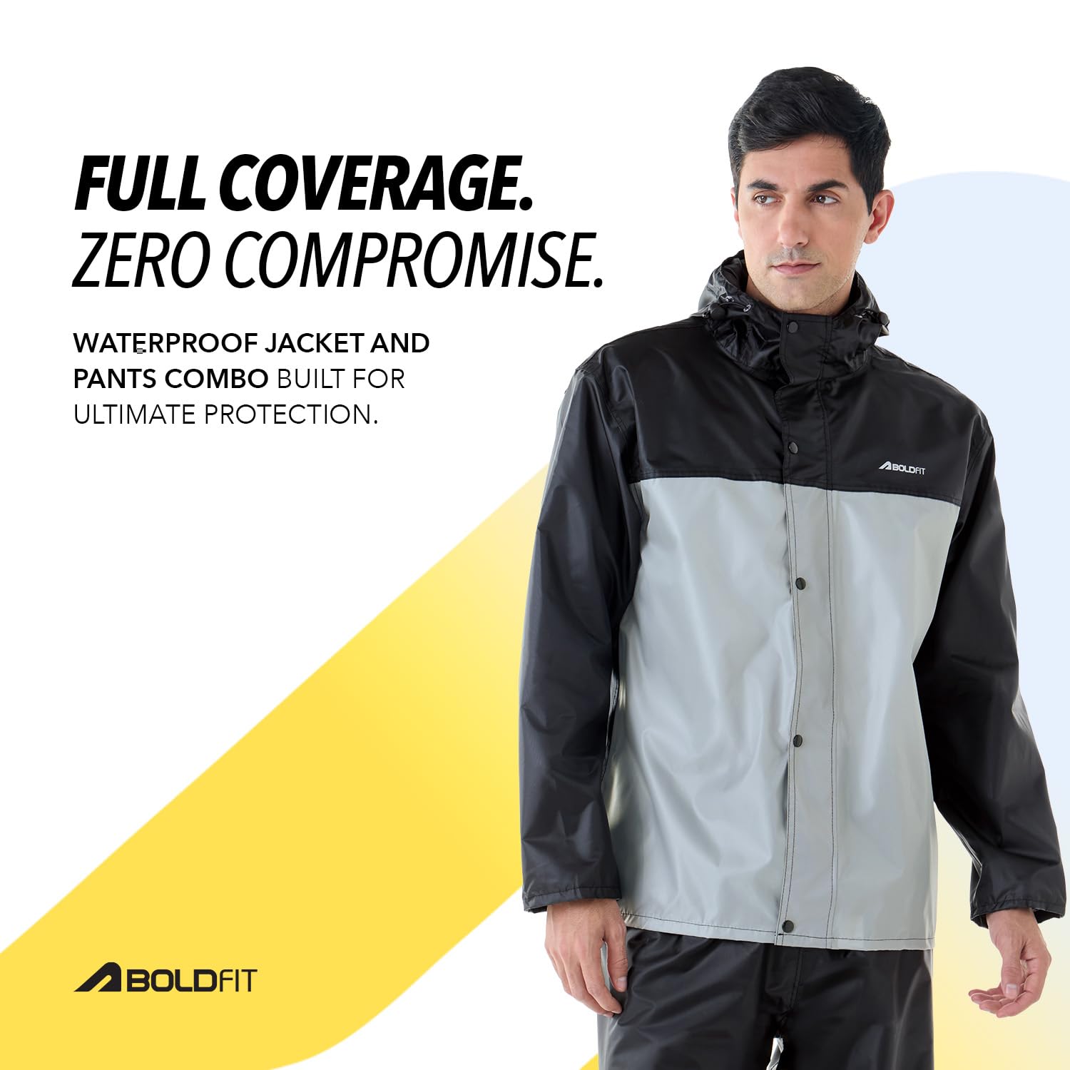 Boldfit Rain Coat Waterproof for Men & Women - Image 3