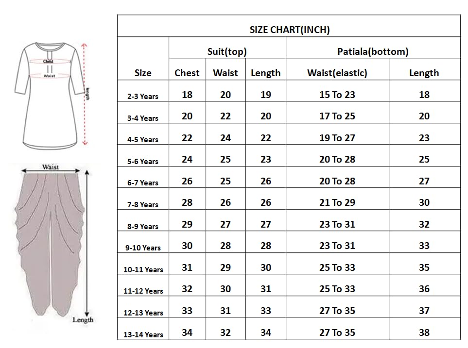 White Button Girl Silk Blend Patiala Suit - Fuchsia Pink - Image 4