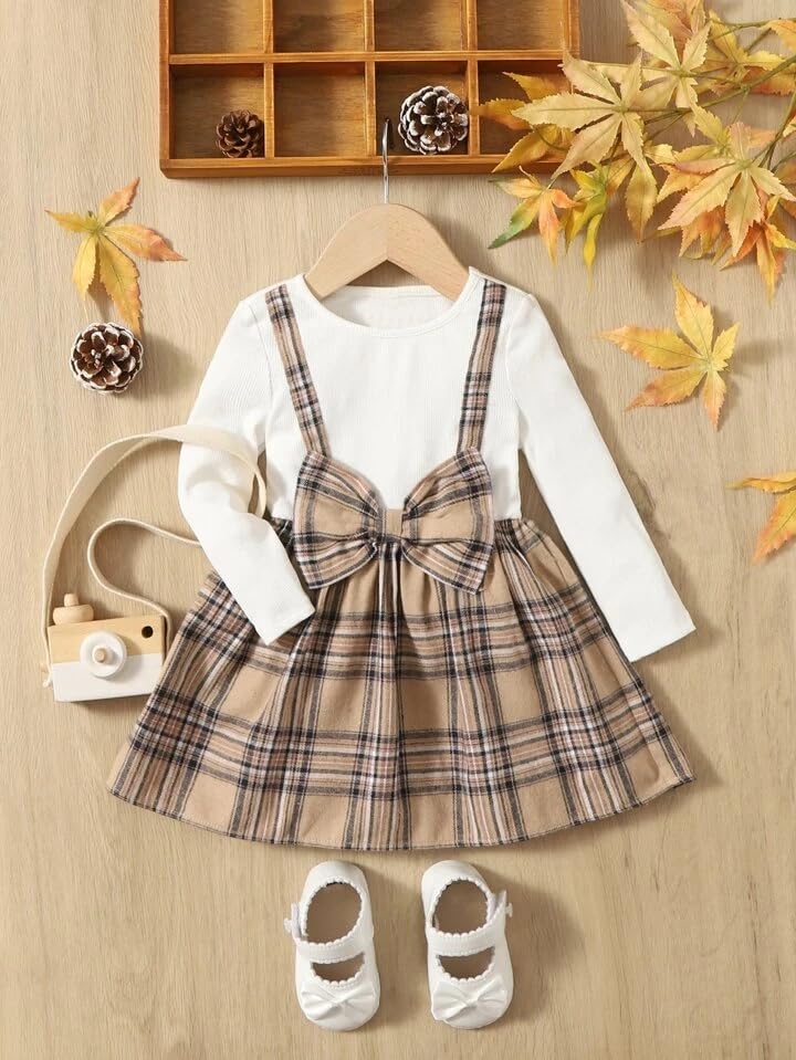 TAGAS Baby Girl A-Line Dress - White - Image 2