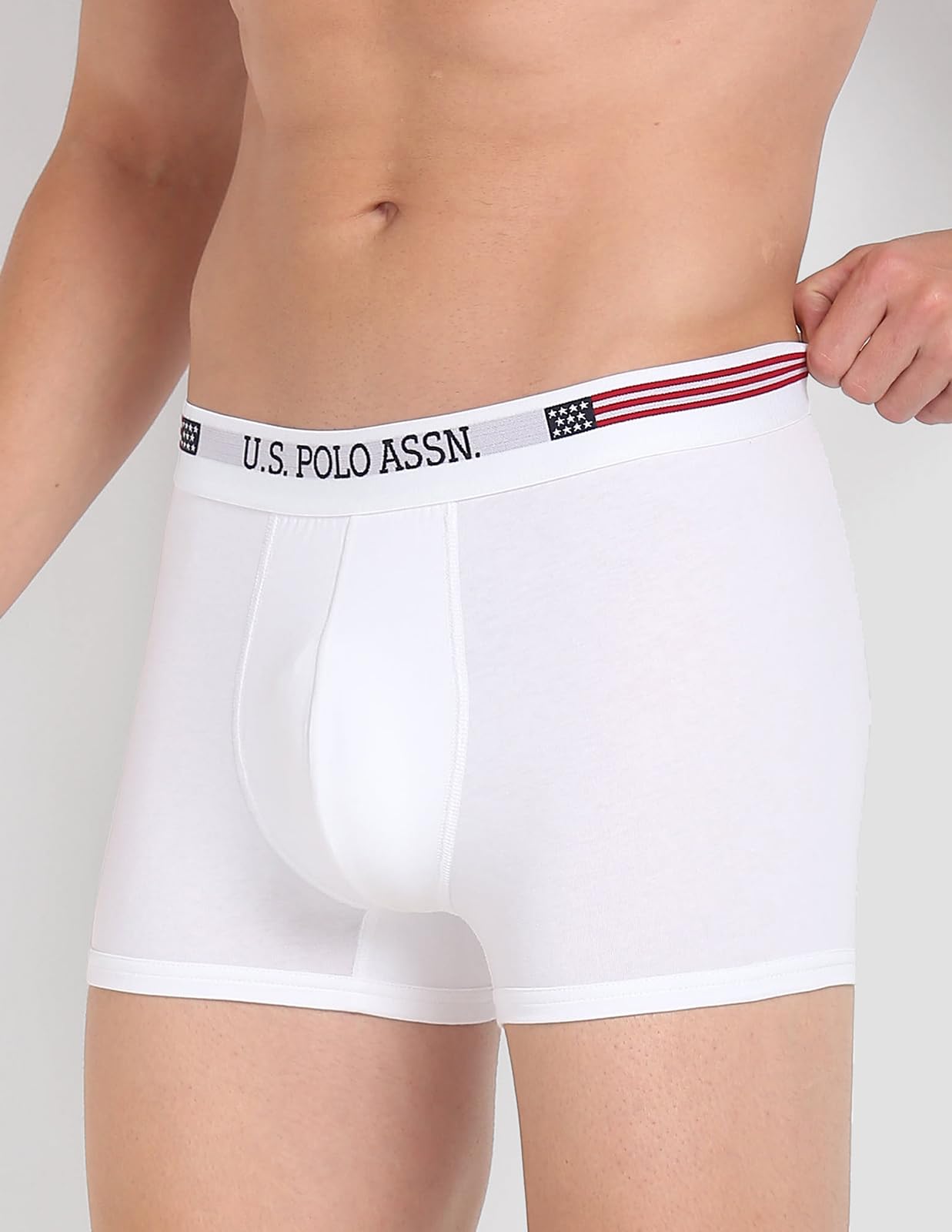 U.S. Polo Assn. Men's White Trunks - Image 2