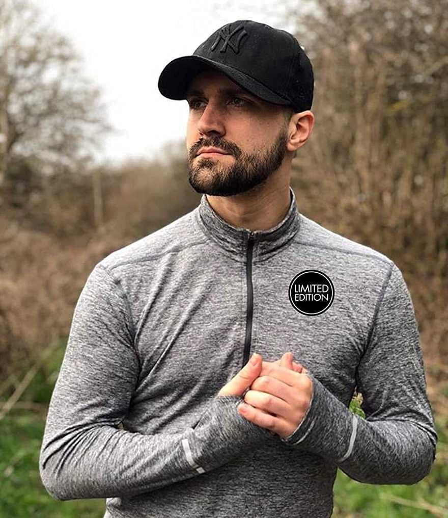 SELLORIA Unisex Black Cotton Adjustable Cap - Image 2