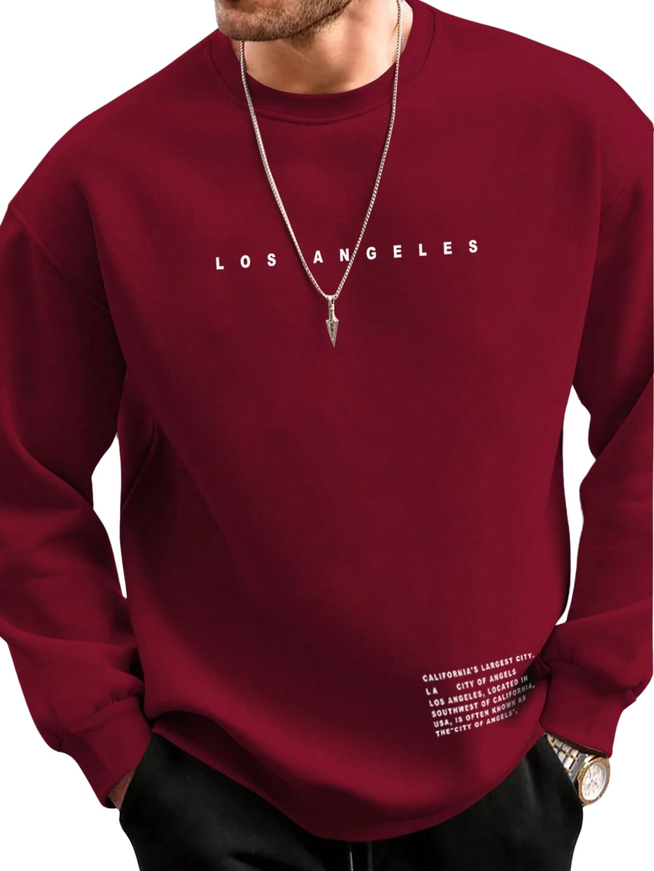 Lymio Unisex Maroon Hoodie Sweatshirt