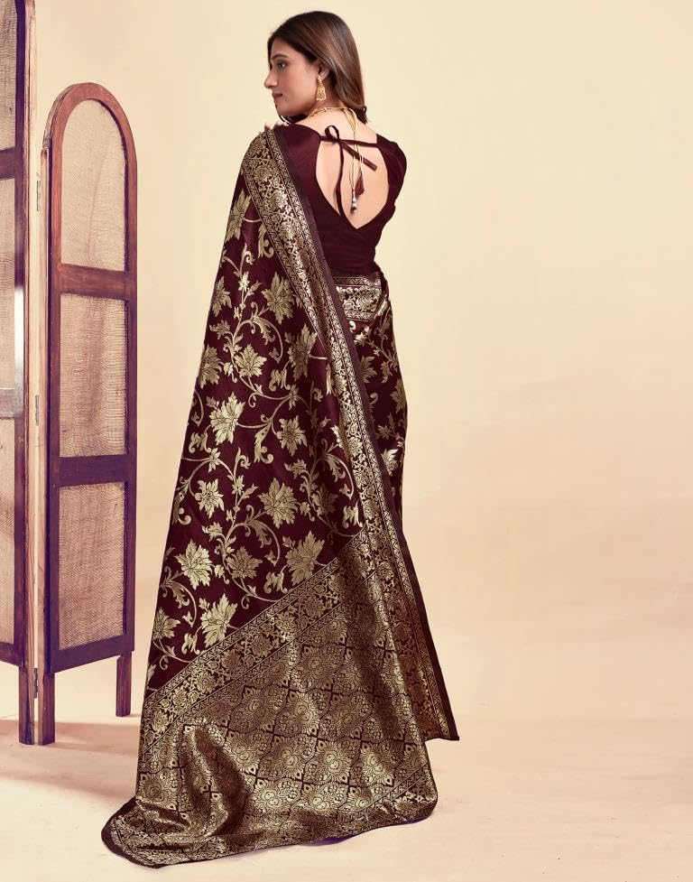 Sugathari Kanjivaram Silk Saree for Women - Image 4