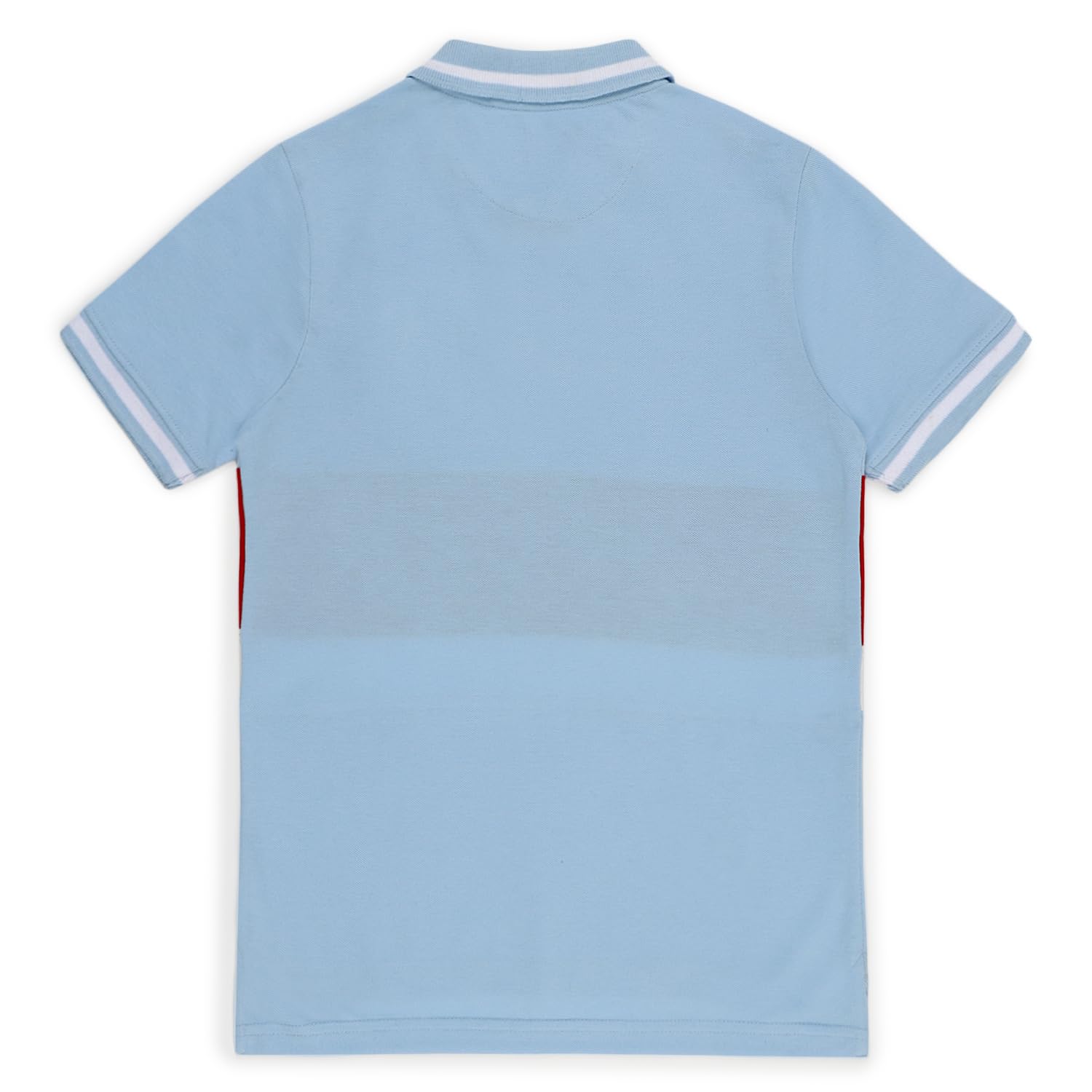 Alan Jones Boys Colorblocked Cotton Polo - Image 2