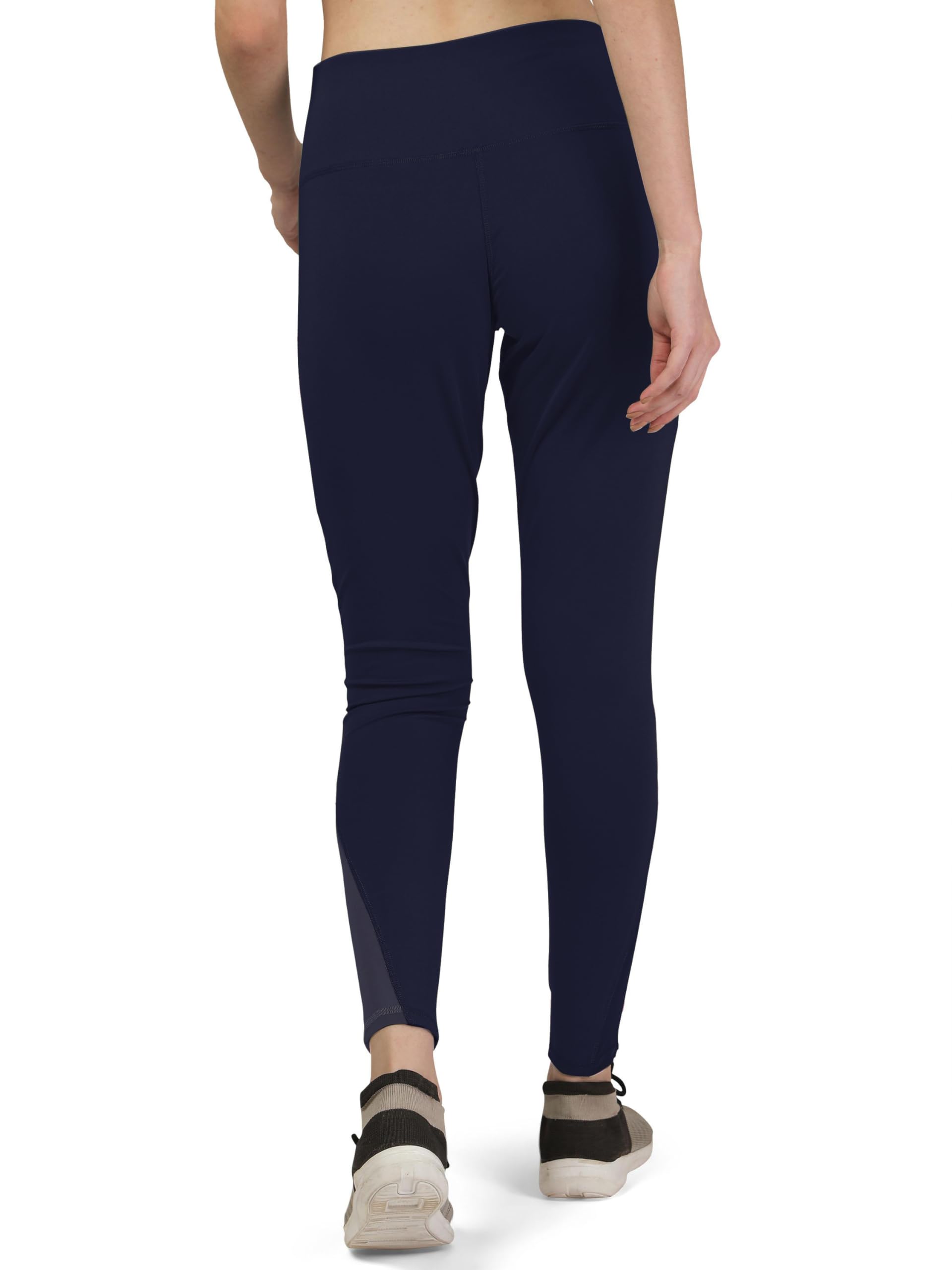 Mehrang Navy High-Waist Gym Leggings for Women - Image 2