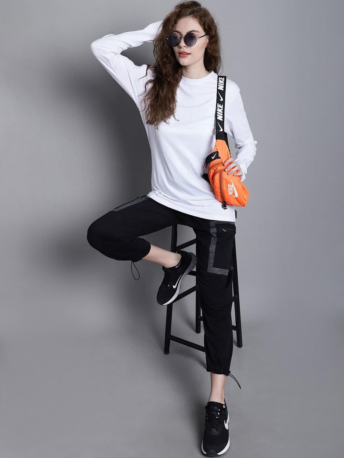 JUNEBERRY Cotton Round Neck T-Shirt for Women - Image 2