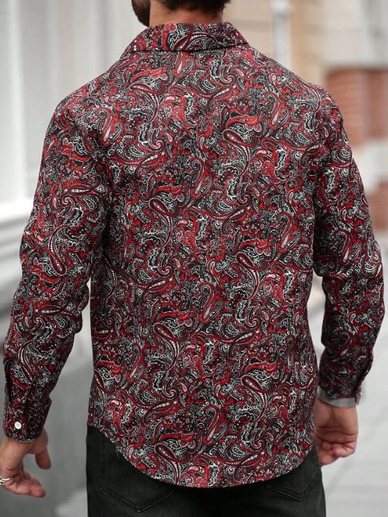 Hmkm Printed Men Shirt - Image 2