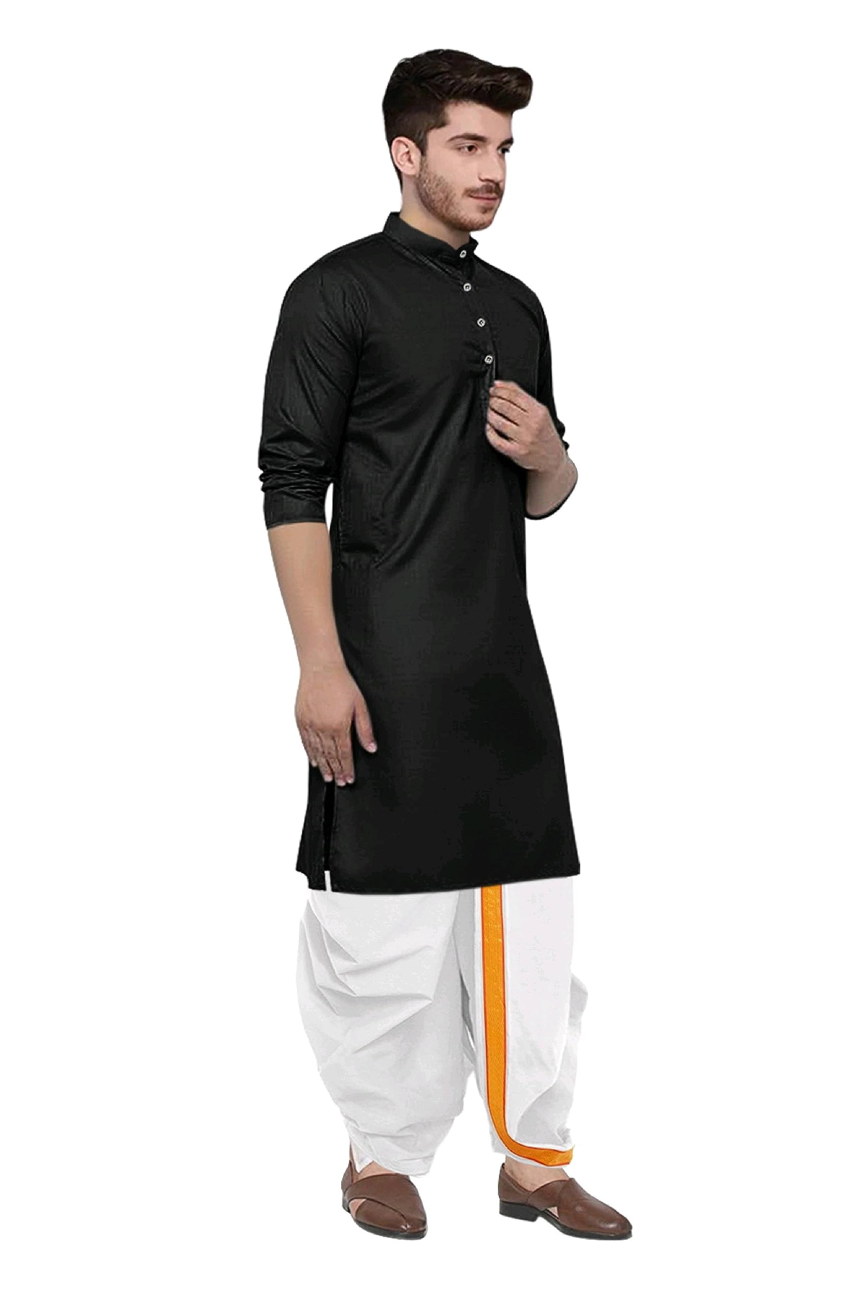 Trustous Kurta Dhoti Set for Men - Image 2