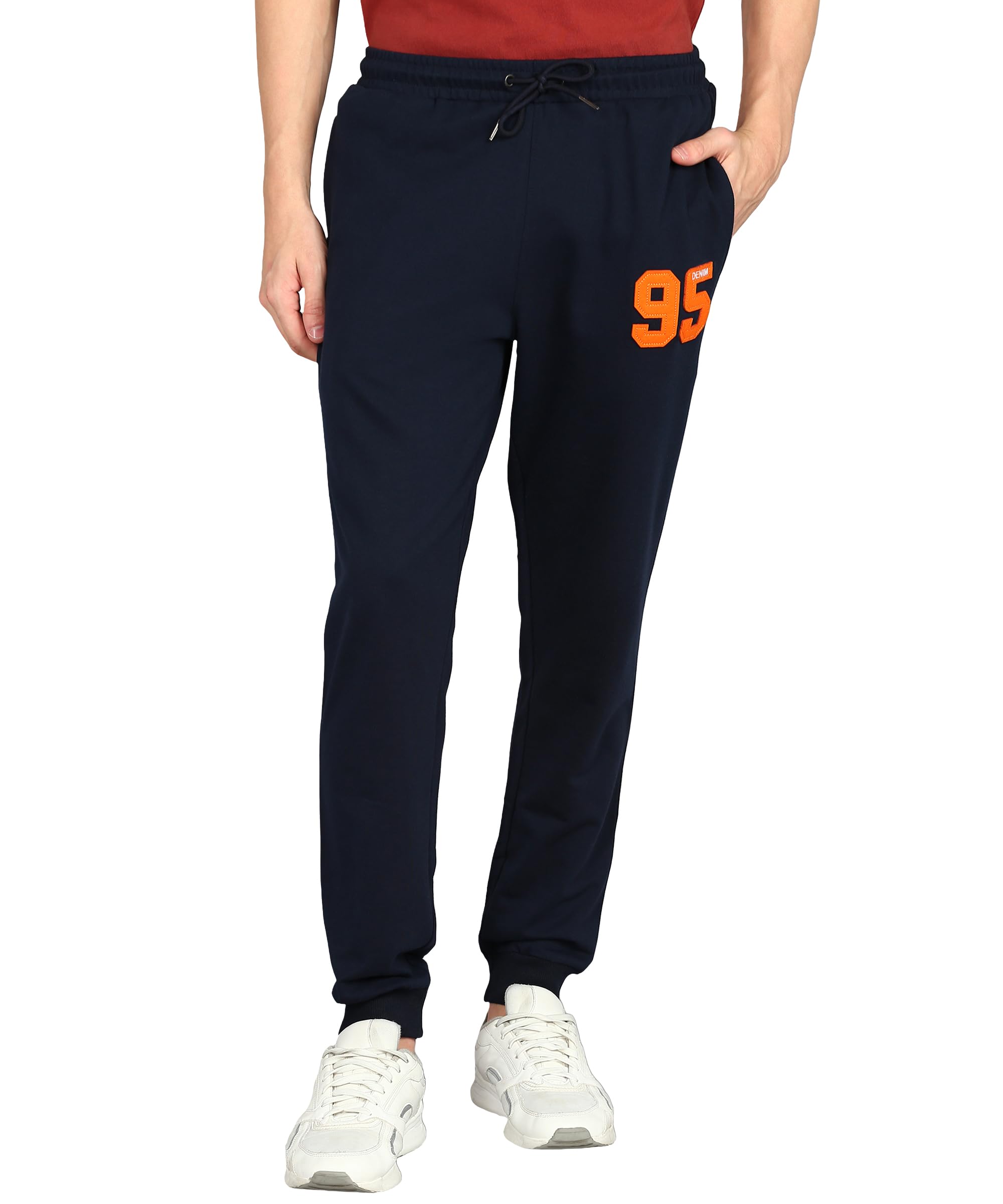 Alan Jones Men's Navy Joggers