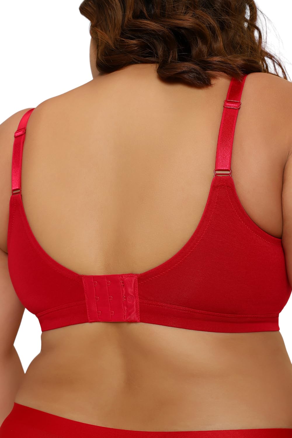 Van Heusen Women's Minimizer Bra - Wireless Persian Red - Image 5