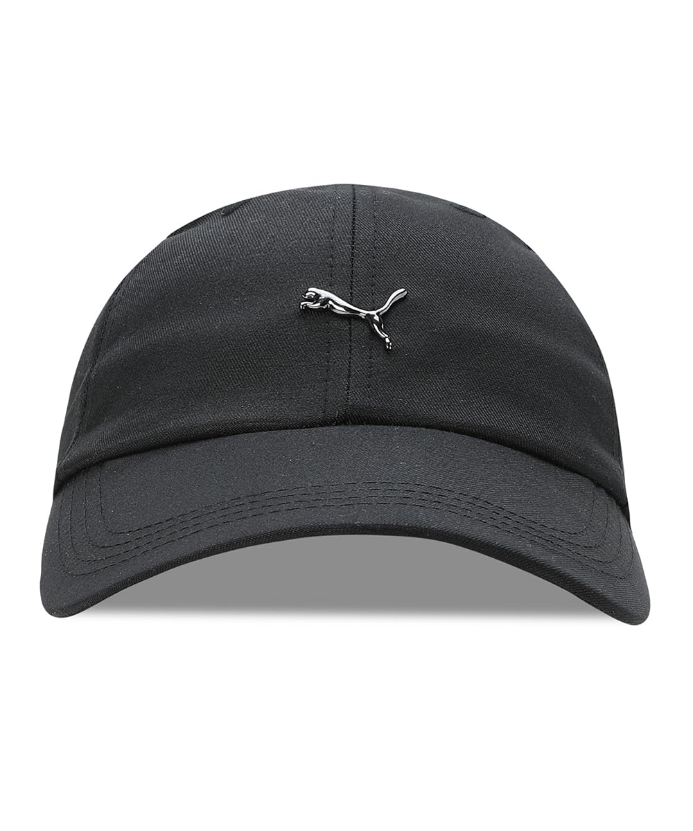 Puma Metal Cat Cap - Black Unisex - Image 2