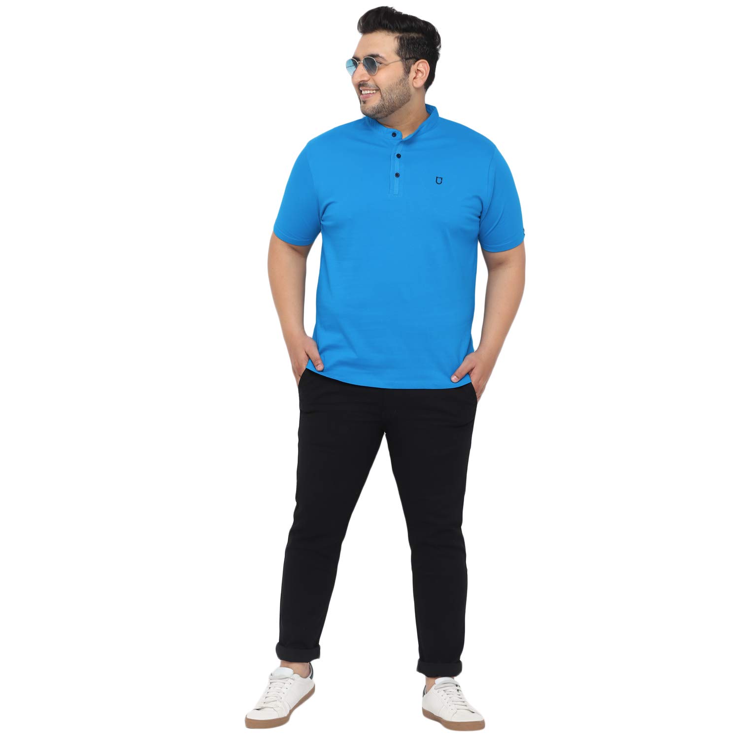 Urbano Men T-Shirt - Sky Blue - Image 3