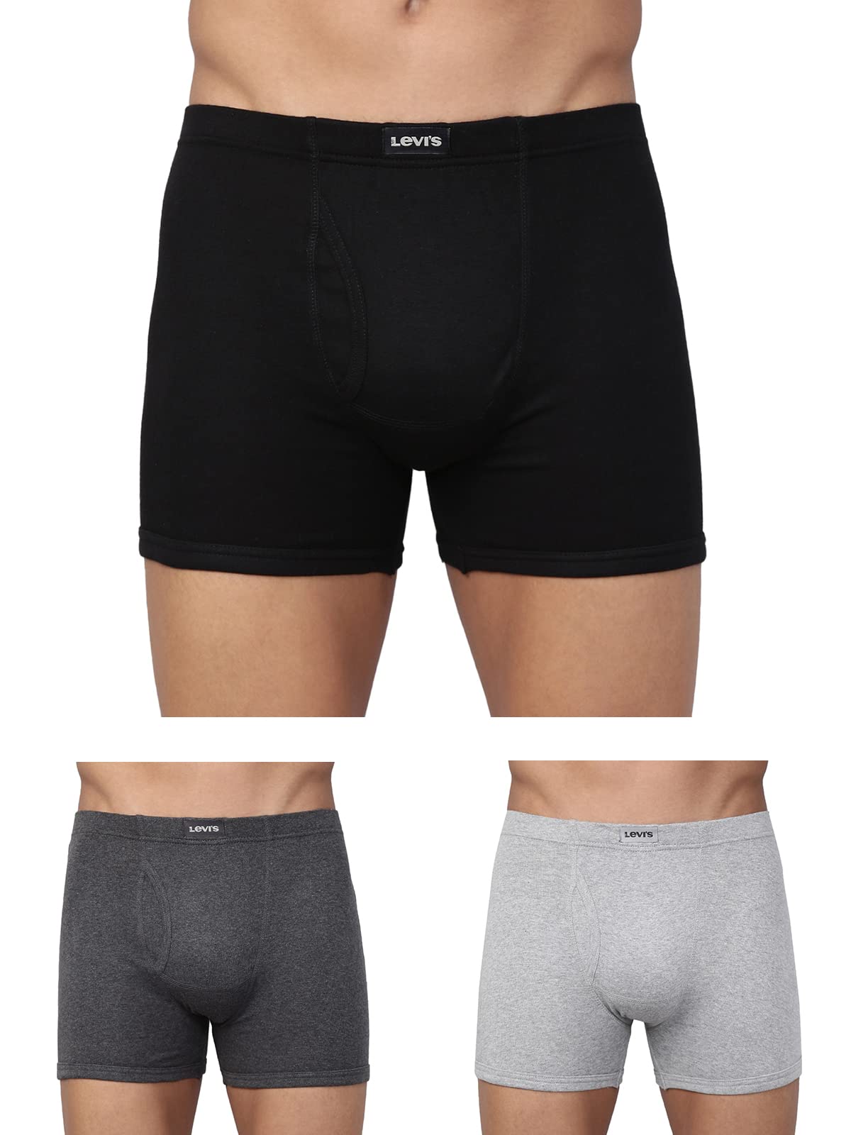 Levi's Cotton Comfort Boxer Brief for Men