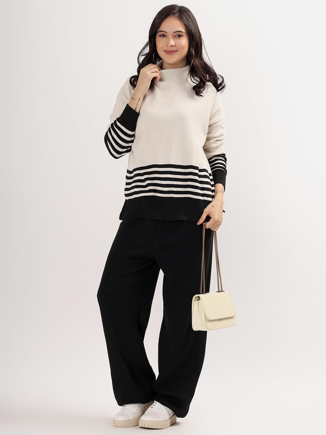 Kvetoo Women's Wool Blend Coord Set - Image 3