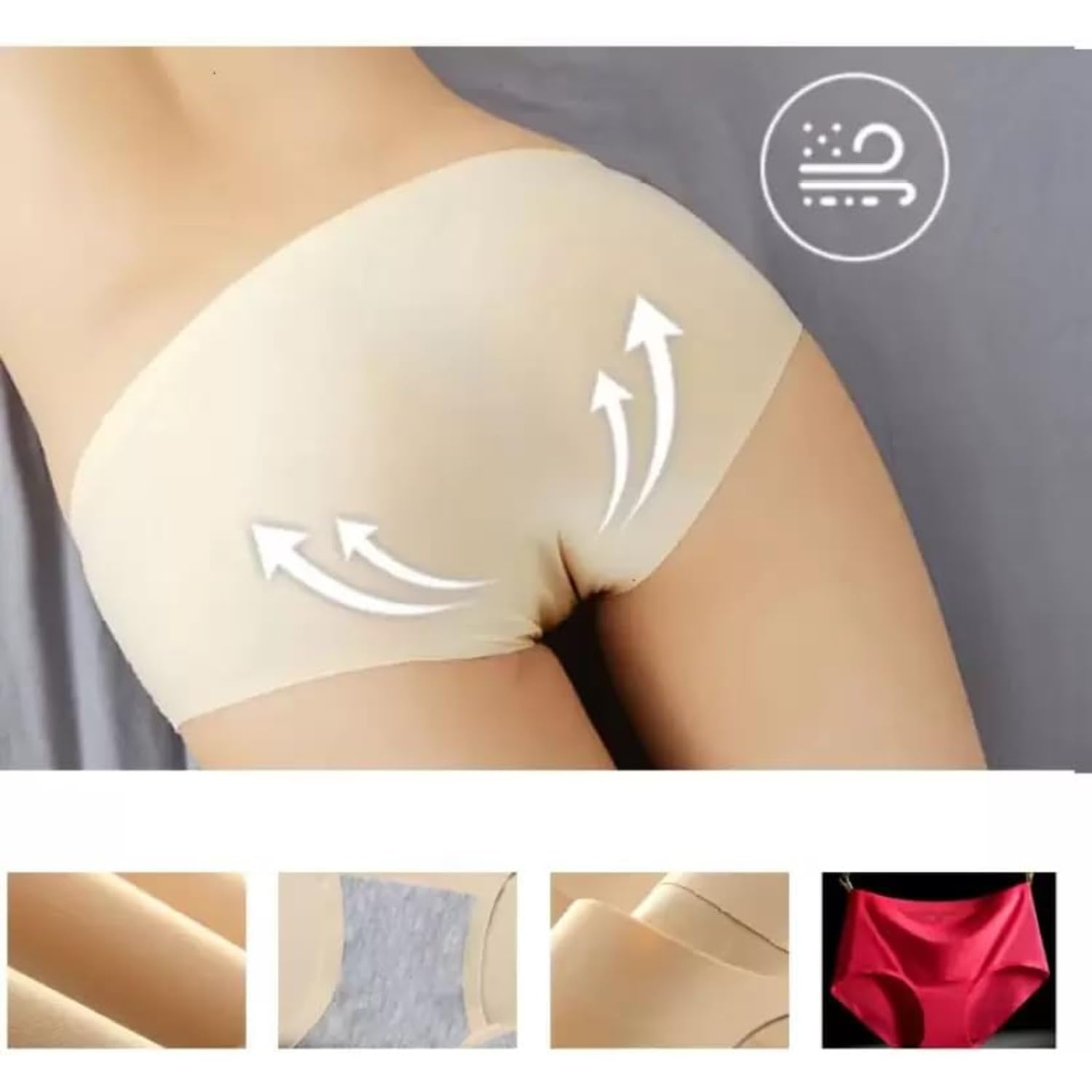 GRANTH Women's Ice Silk Seamless Pants - Multicolor - Image 2