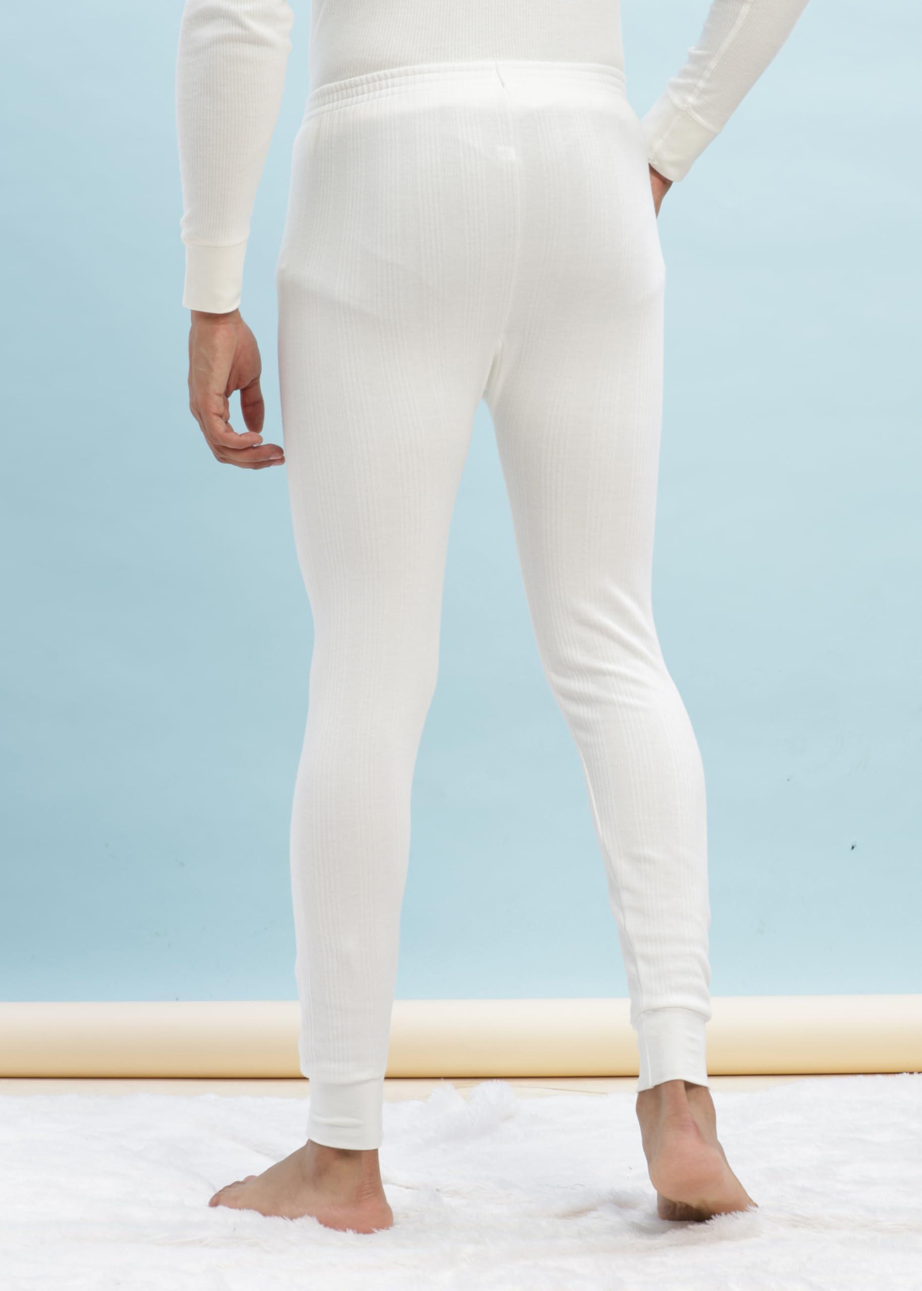 Dollar Men Thermal Pyjama - Off White - Image 3