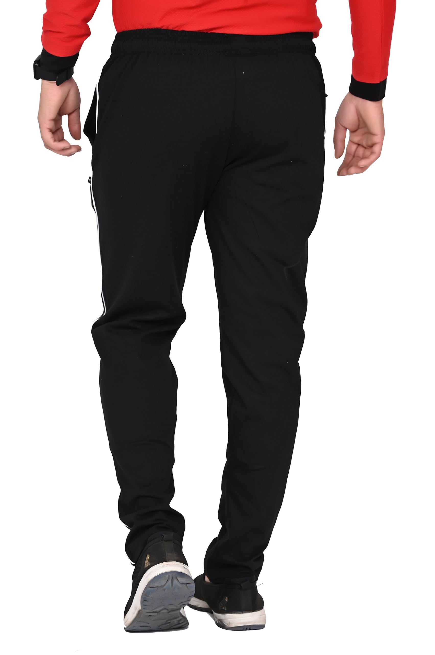 GarbGlide Men Solid Cotton Track Pant - Image 3