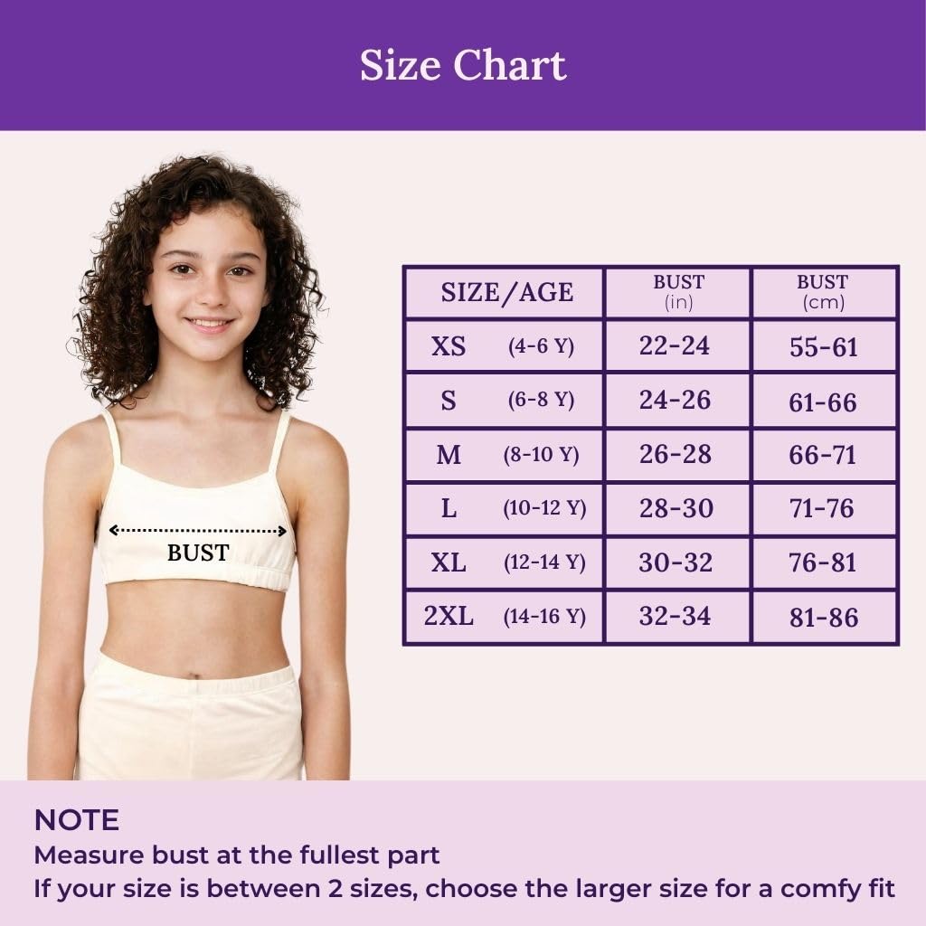 Adira Teenager Starter Bra with Flat Padding - Image 3