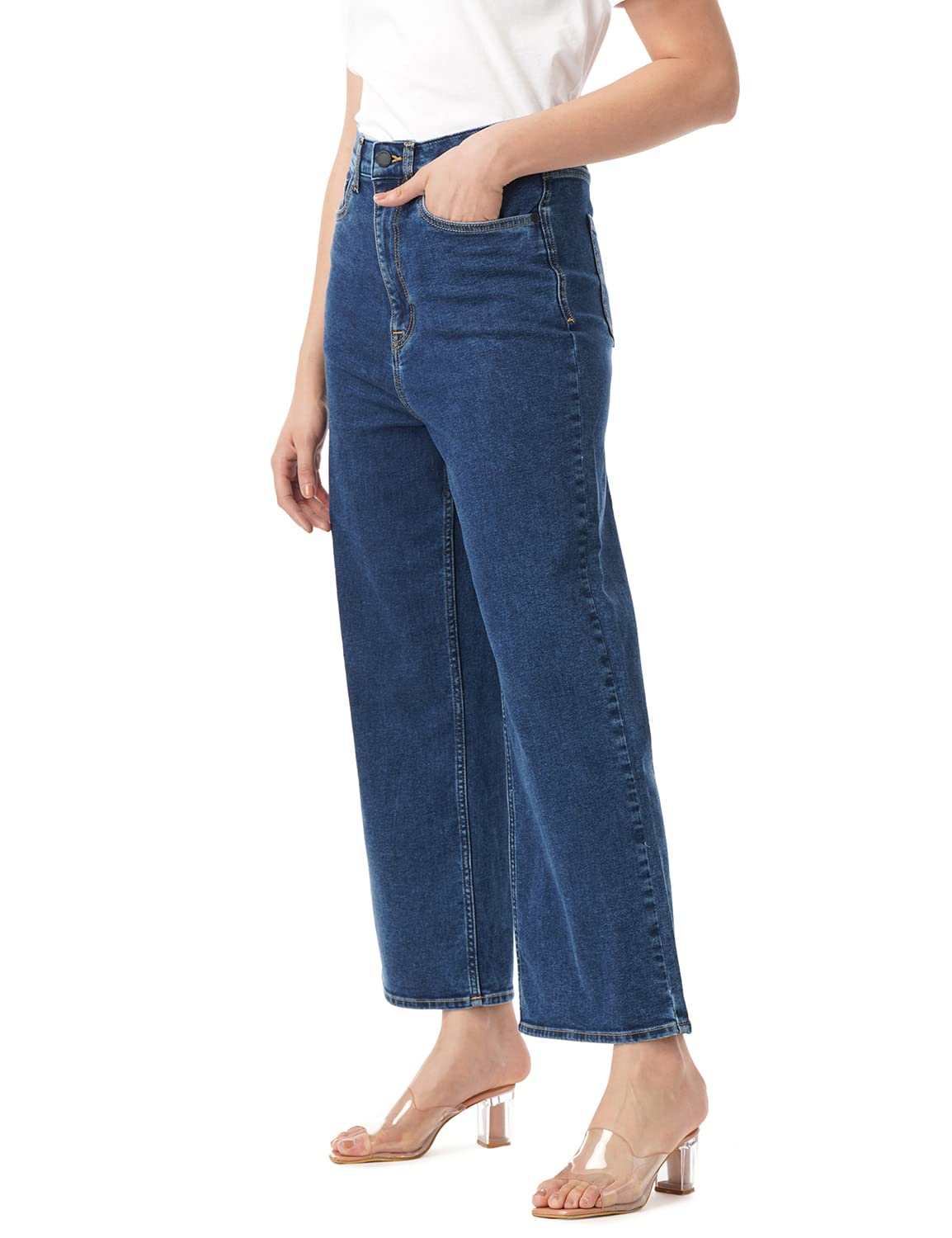 INKD Women's Stretchable Flare Jeans - Image 3