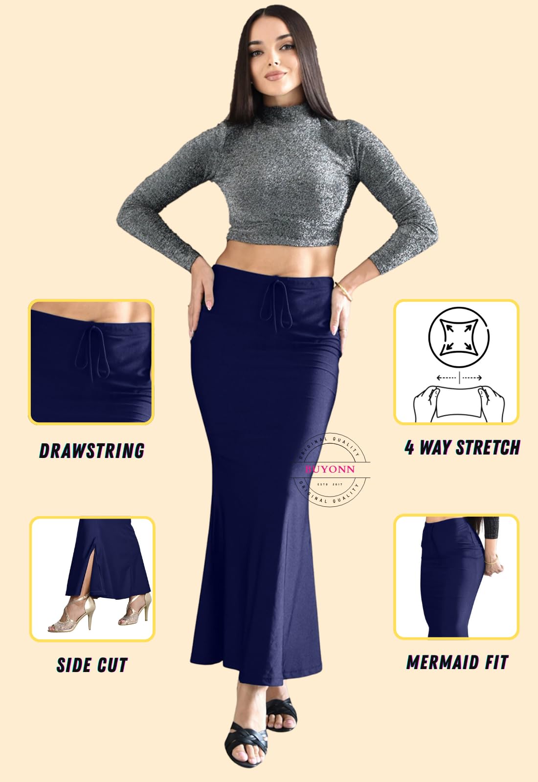 BUYONN Saree Shapewear for Women - Image 2