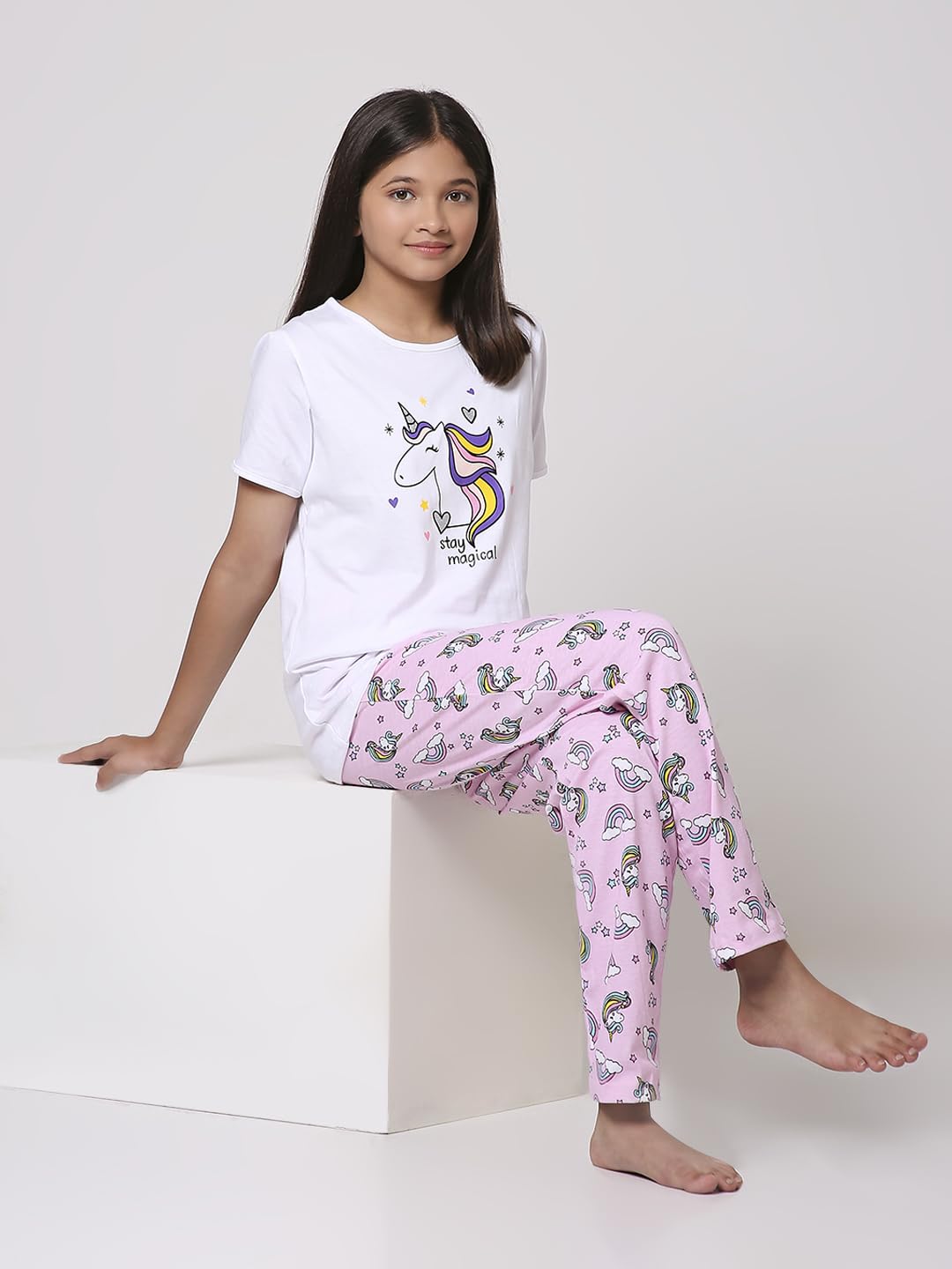 TotzTouch Girls Pajama Set - Purple - Image 4