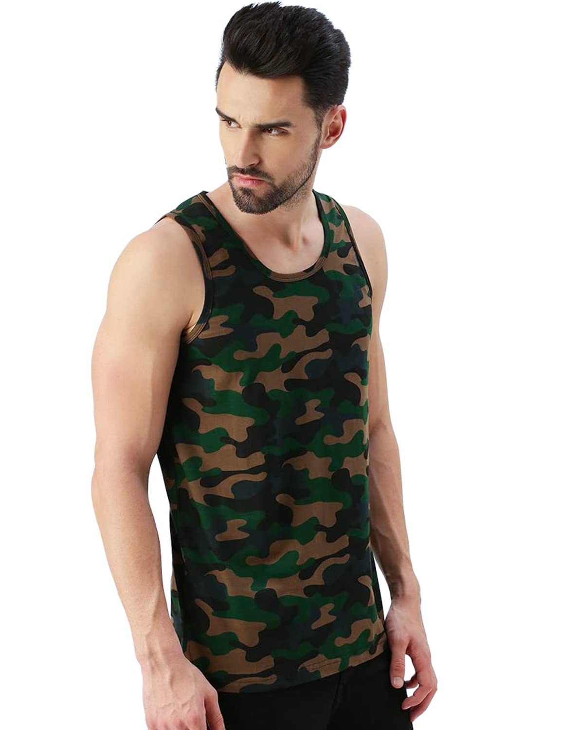 Veirdo Men Sleeveless Tshirt Cotton - Image 4