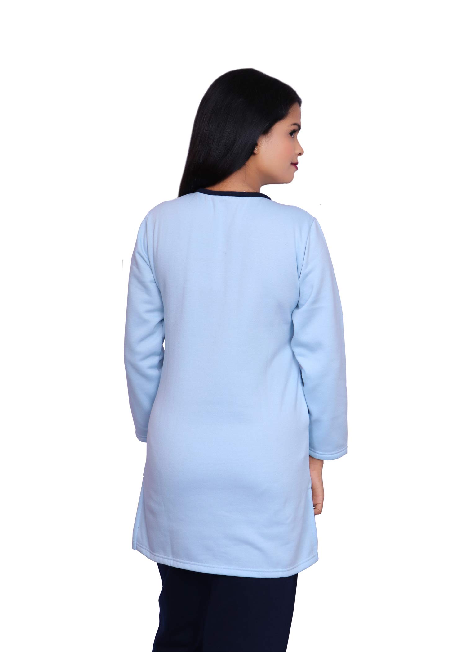 GarbGlide Women's Winter Night Suit - Sky - Image 5