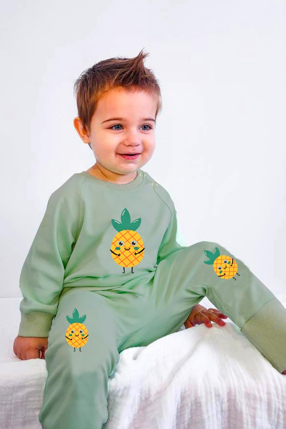 Toddylon Unisex Baby Clothing Sets - Pista Green - Image 2