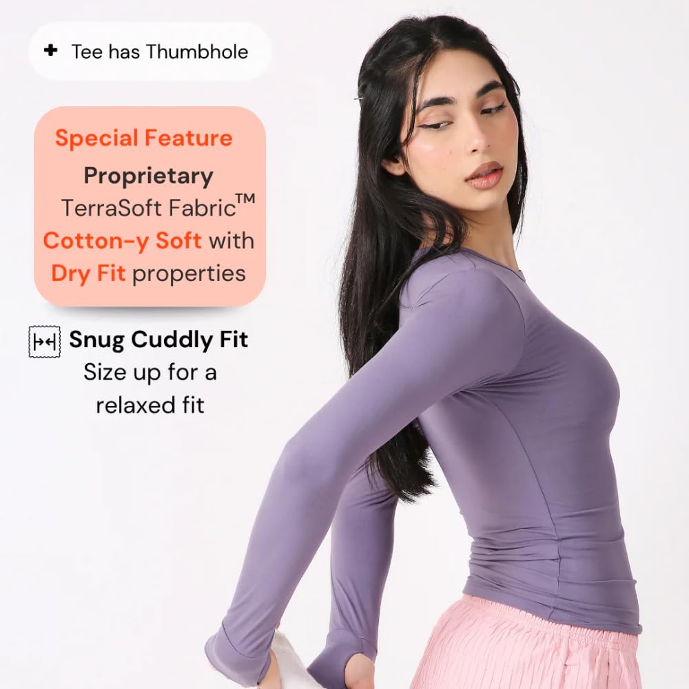 Terractive Women's Berry Cuddle Tee - Long Sleeve - Image 2