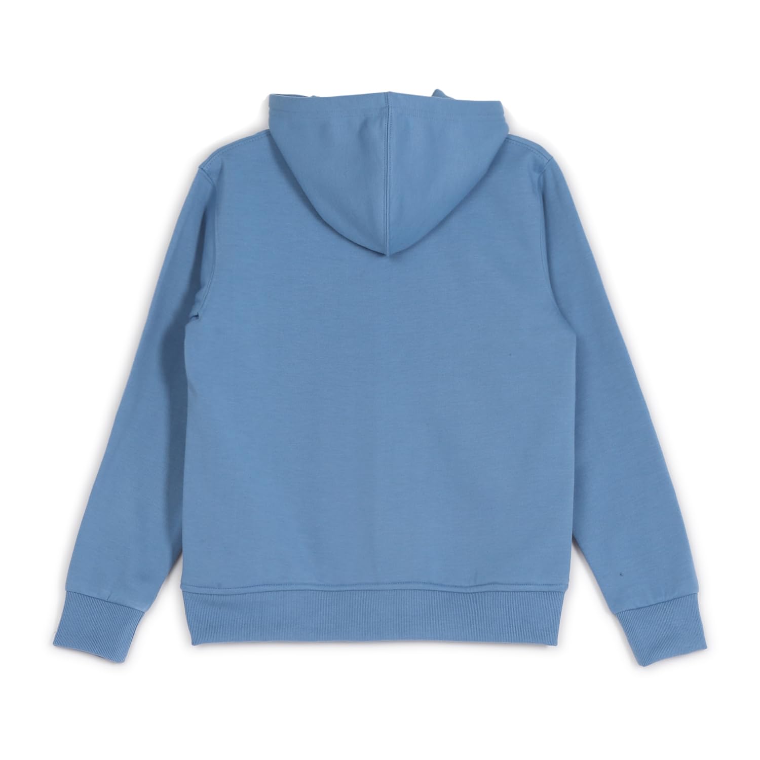 Alan Jones Boys Cotton Blend Hooded Sweatshirt - Malibu Blue - Image 2