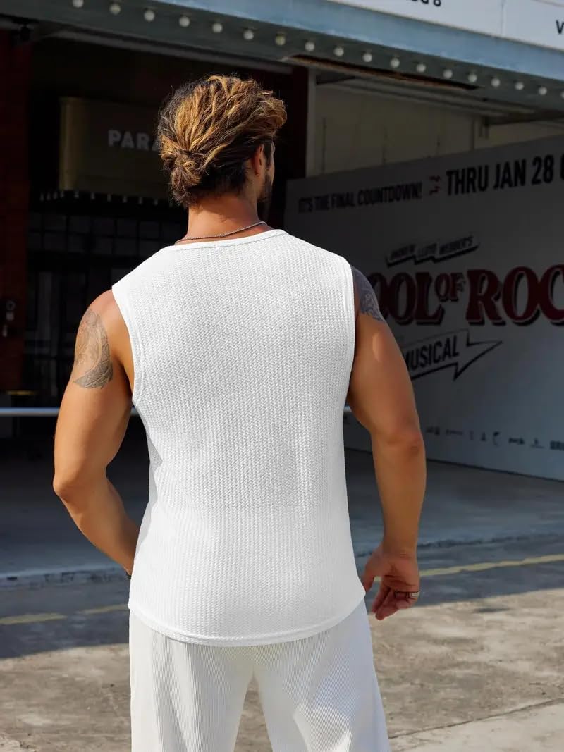 Trillion Tank Top for Men - Waffle Knit - Image 2