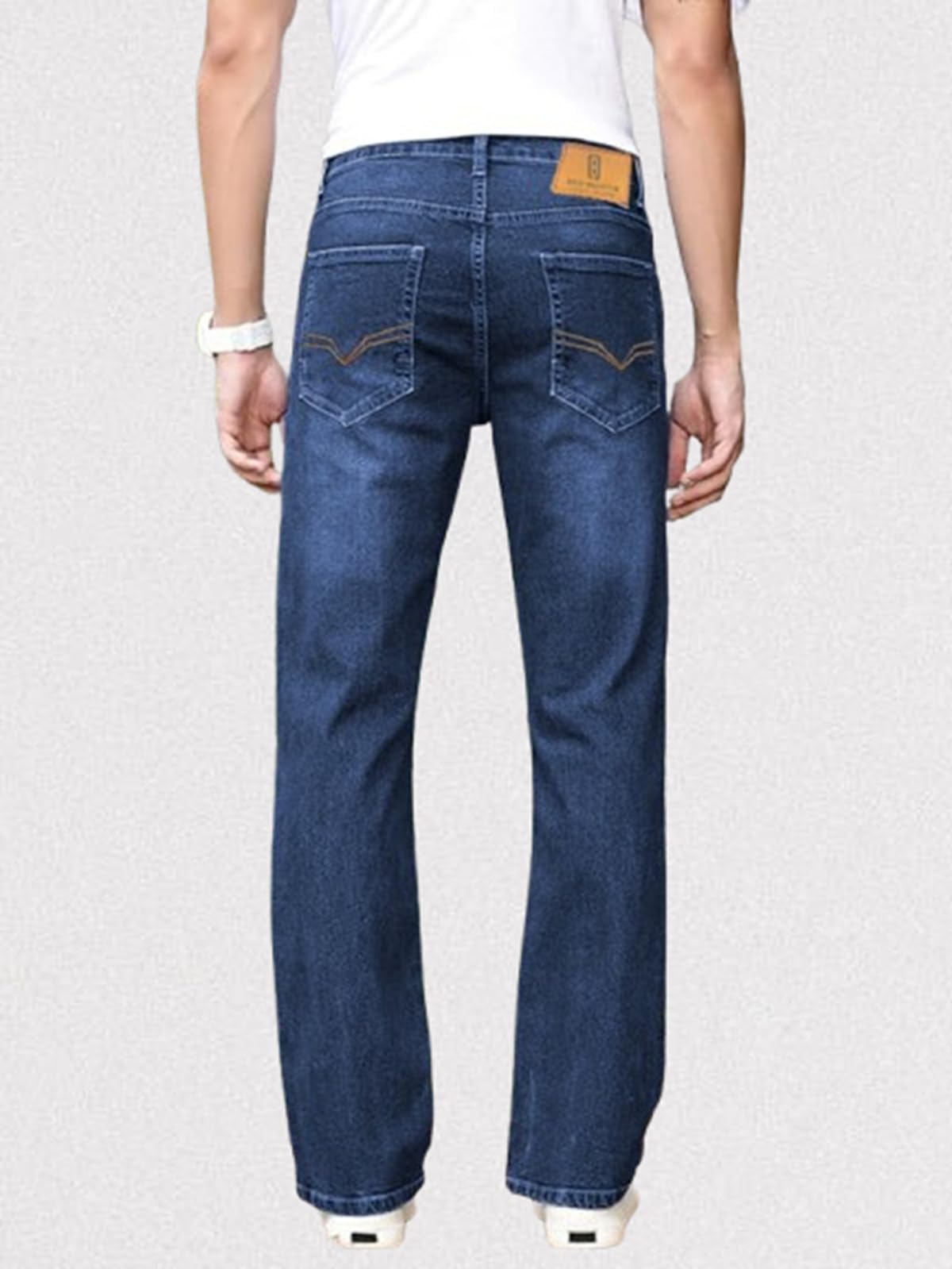 Ben Martin Men's Stretchable Jeans - Dark Blue - Image 2