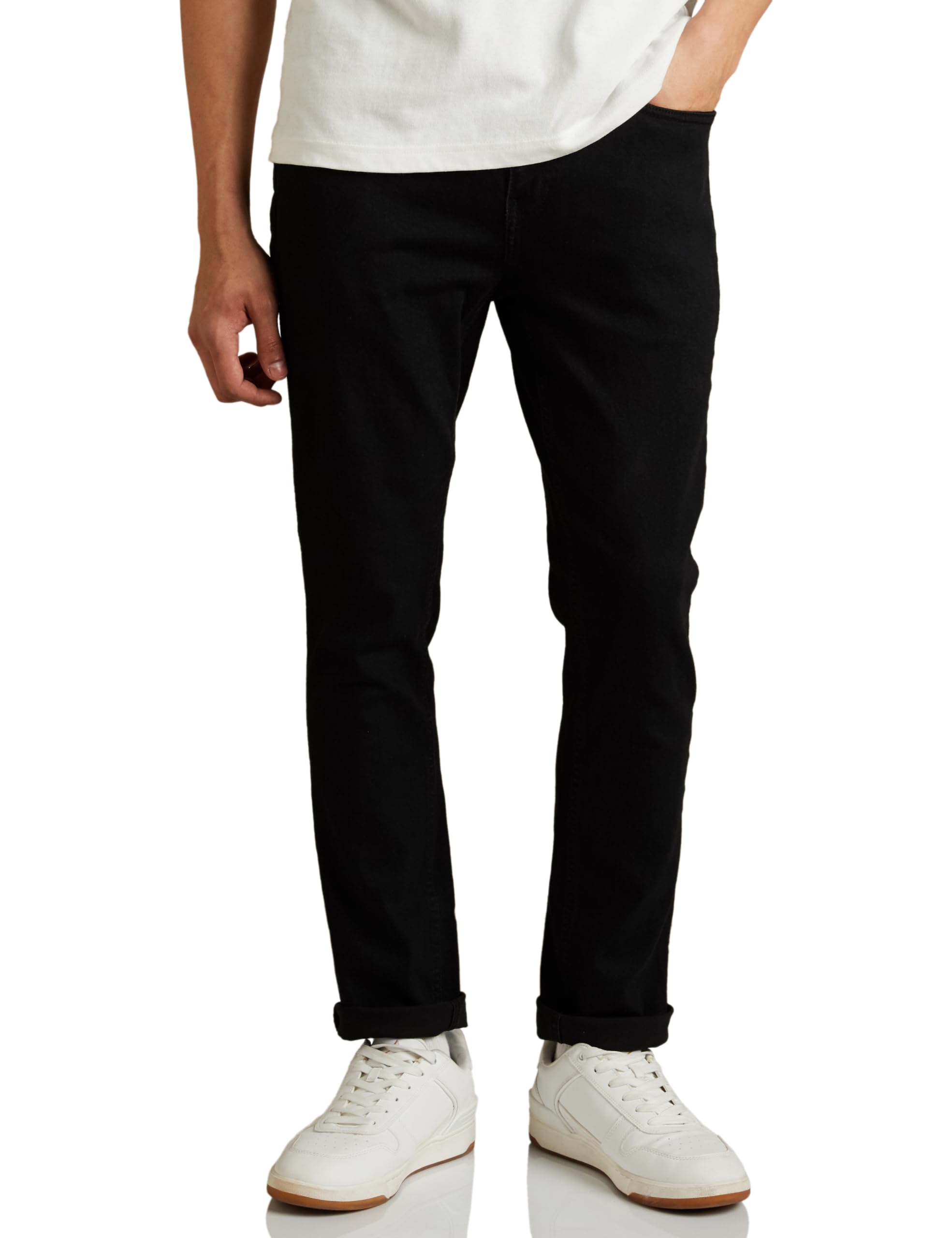 Symbol Men Slim Jeans - Jet Black
