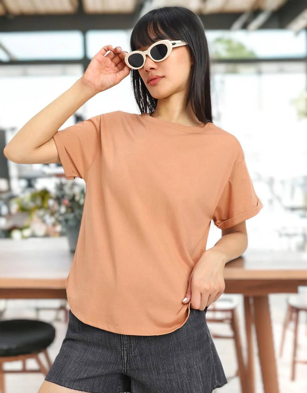 JUNEBERRY Cotton T-Shirt for Women & Girls - Image 2