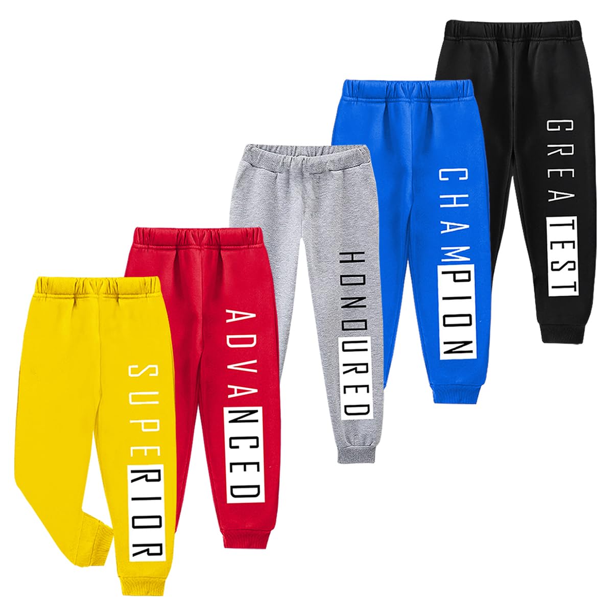Kuchipoo Boys Track Pants - Multi-Colored
