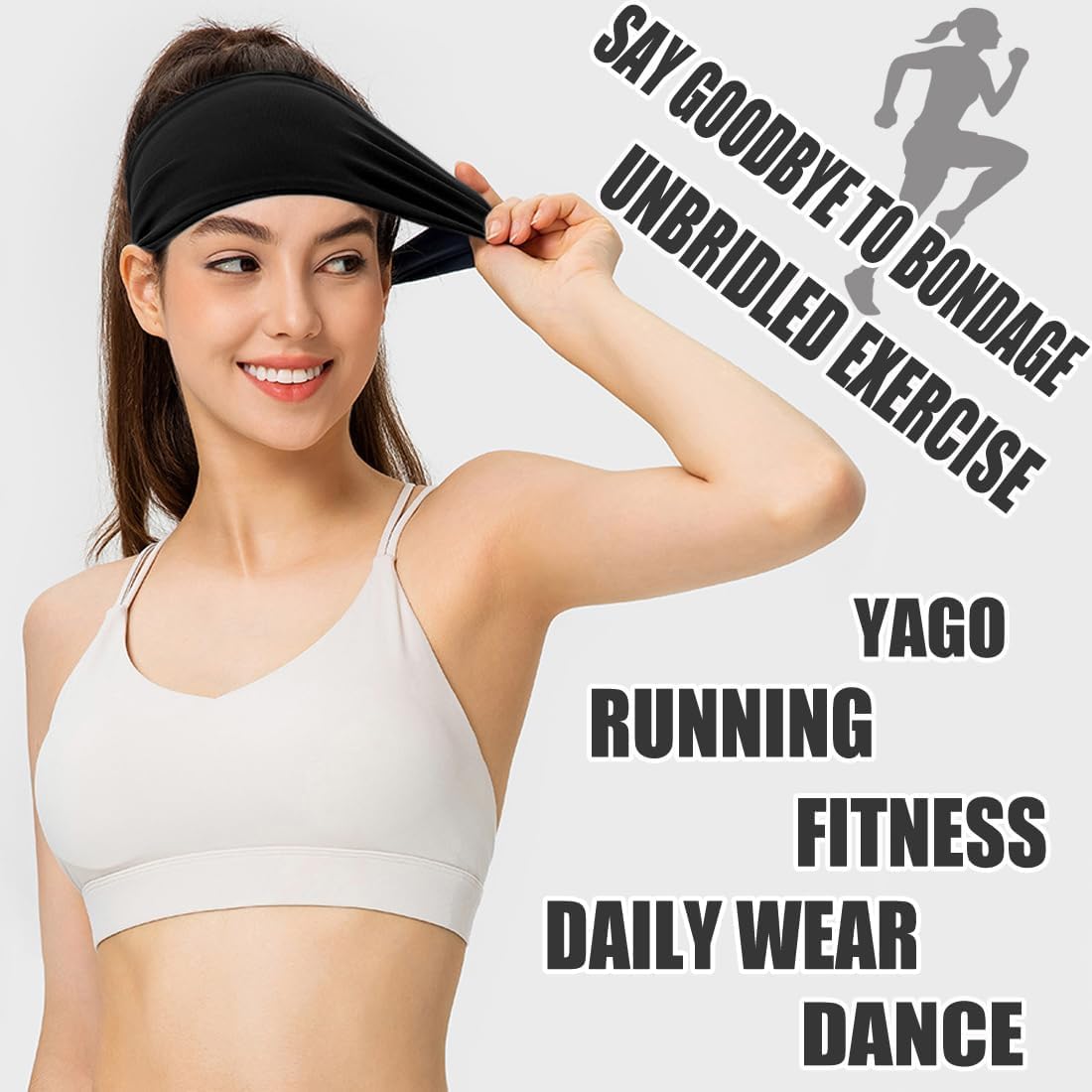 PAROPKAR Elastic Headband for Running Cycling - Image 4