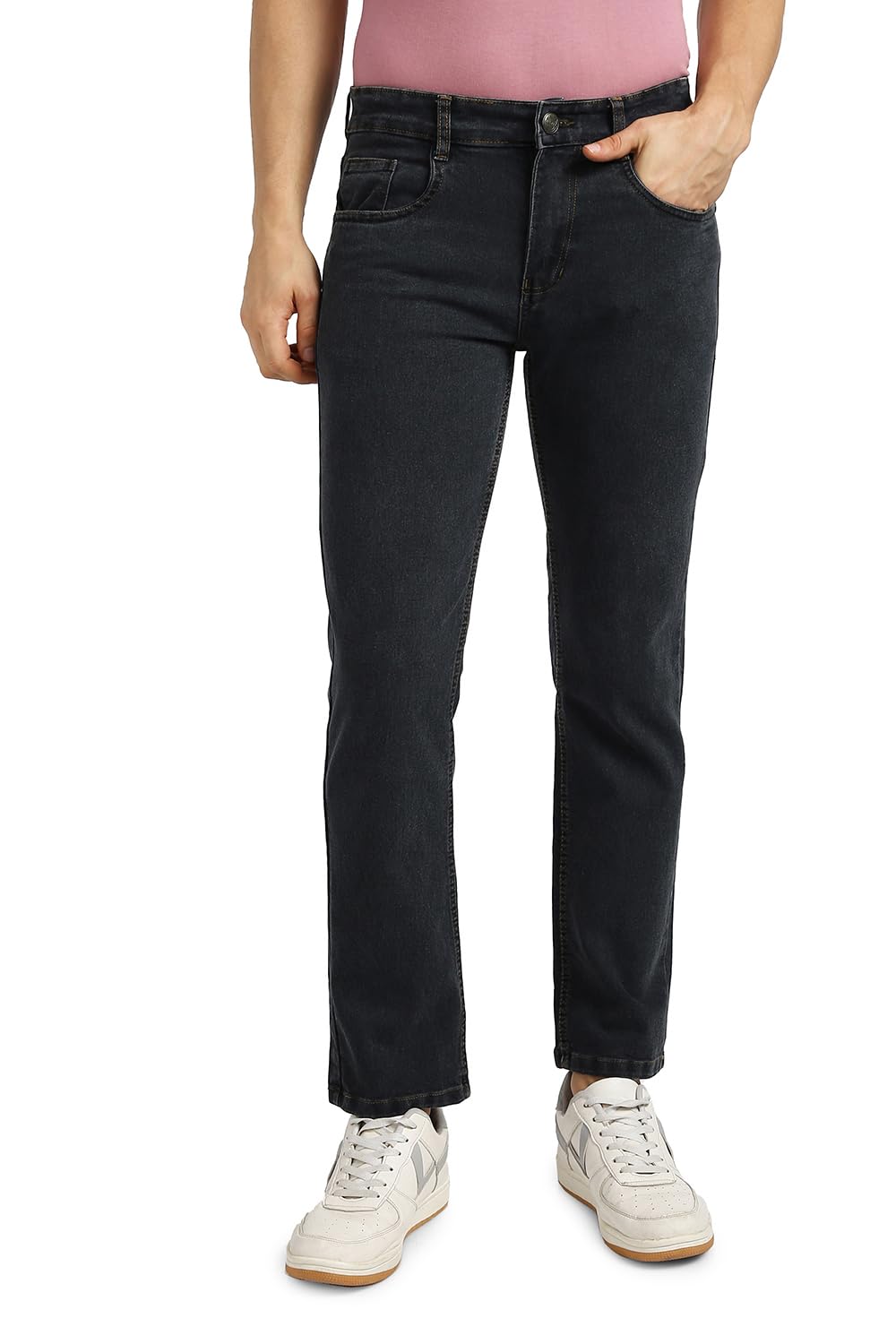 Urbano Fashion Men's Dark Grey Jeans