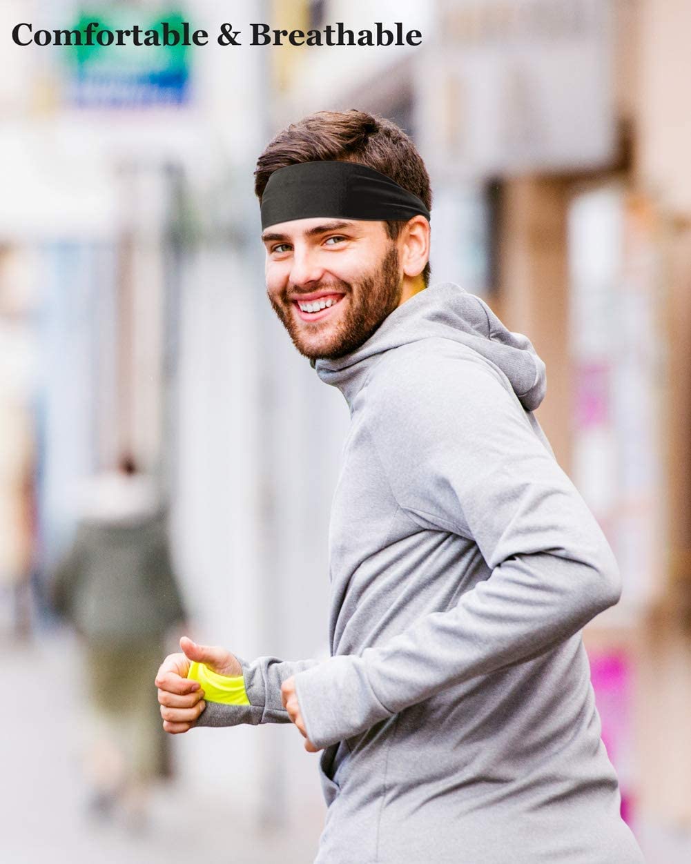 GarbGlide Workout Sweat Bands for Men Women - Image 2