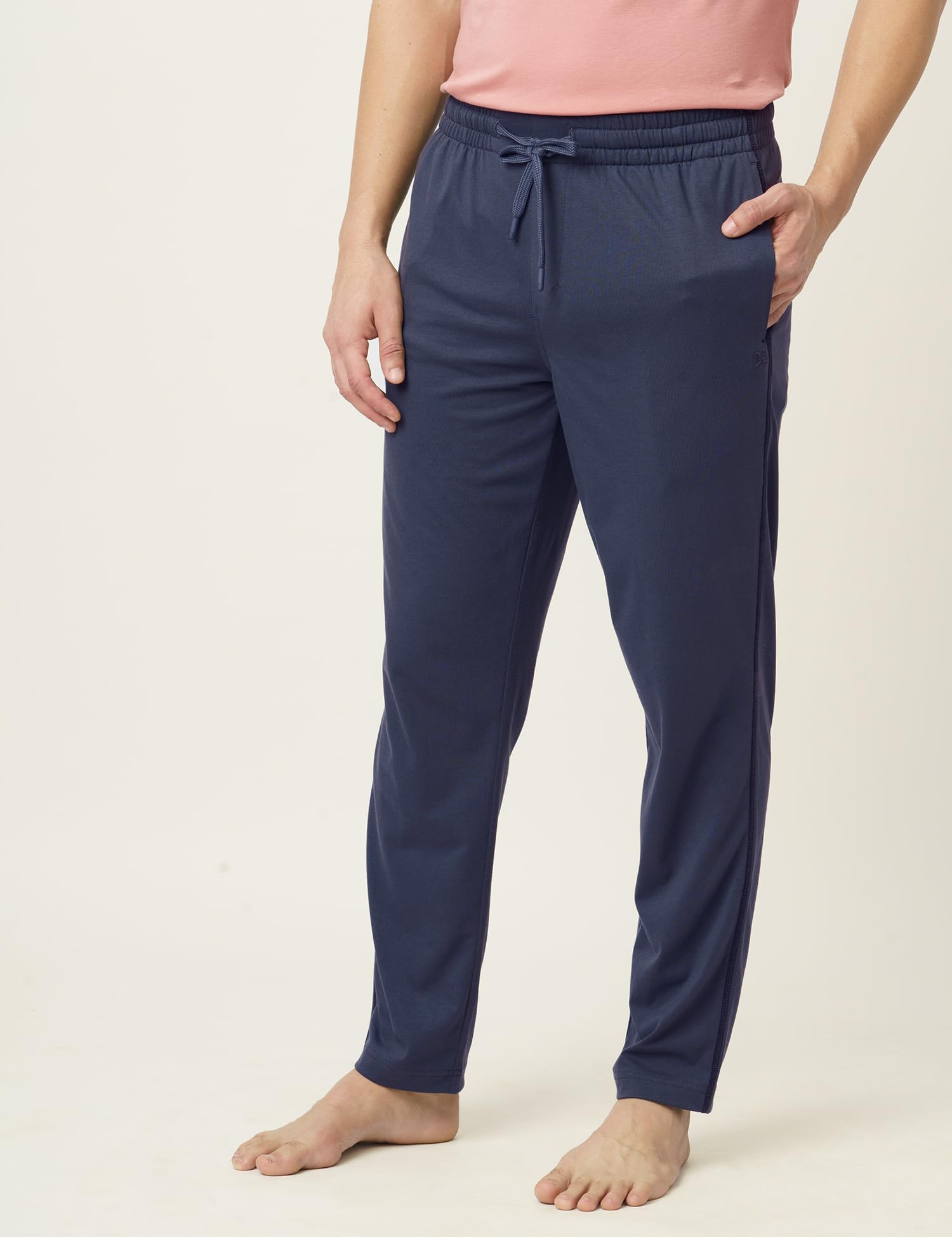 Mens Jersey Track Pants - Mirage Blue - Image 5