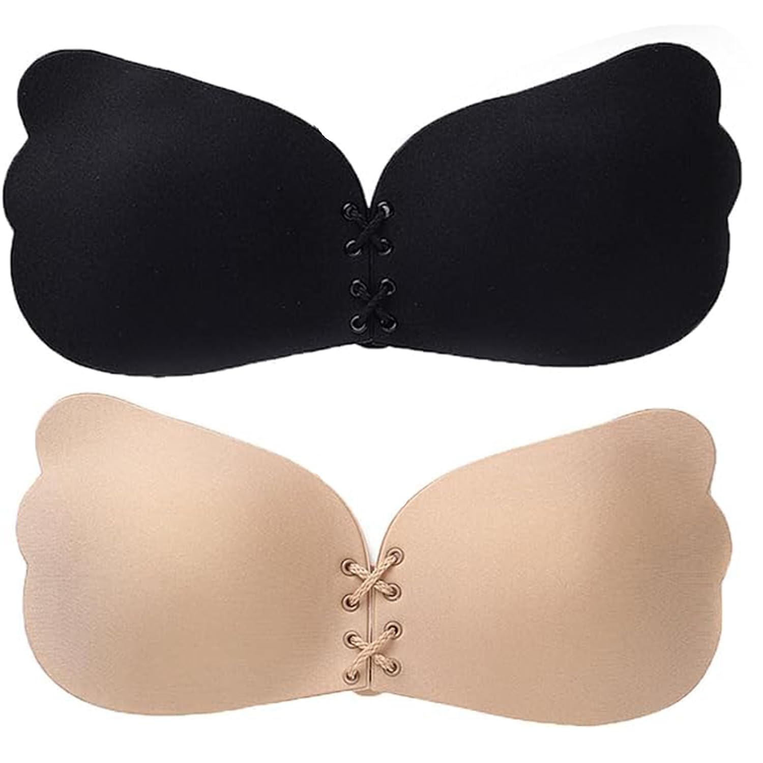 DClub Strapless Adhesive Bra for Women - Beige