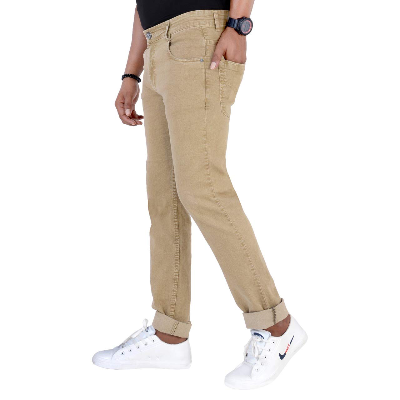 Wearo Men's Jeans - Brown - Image 3