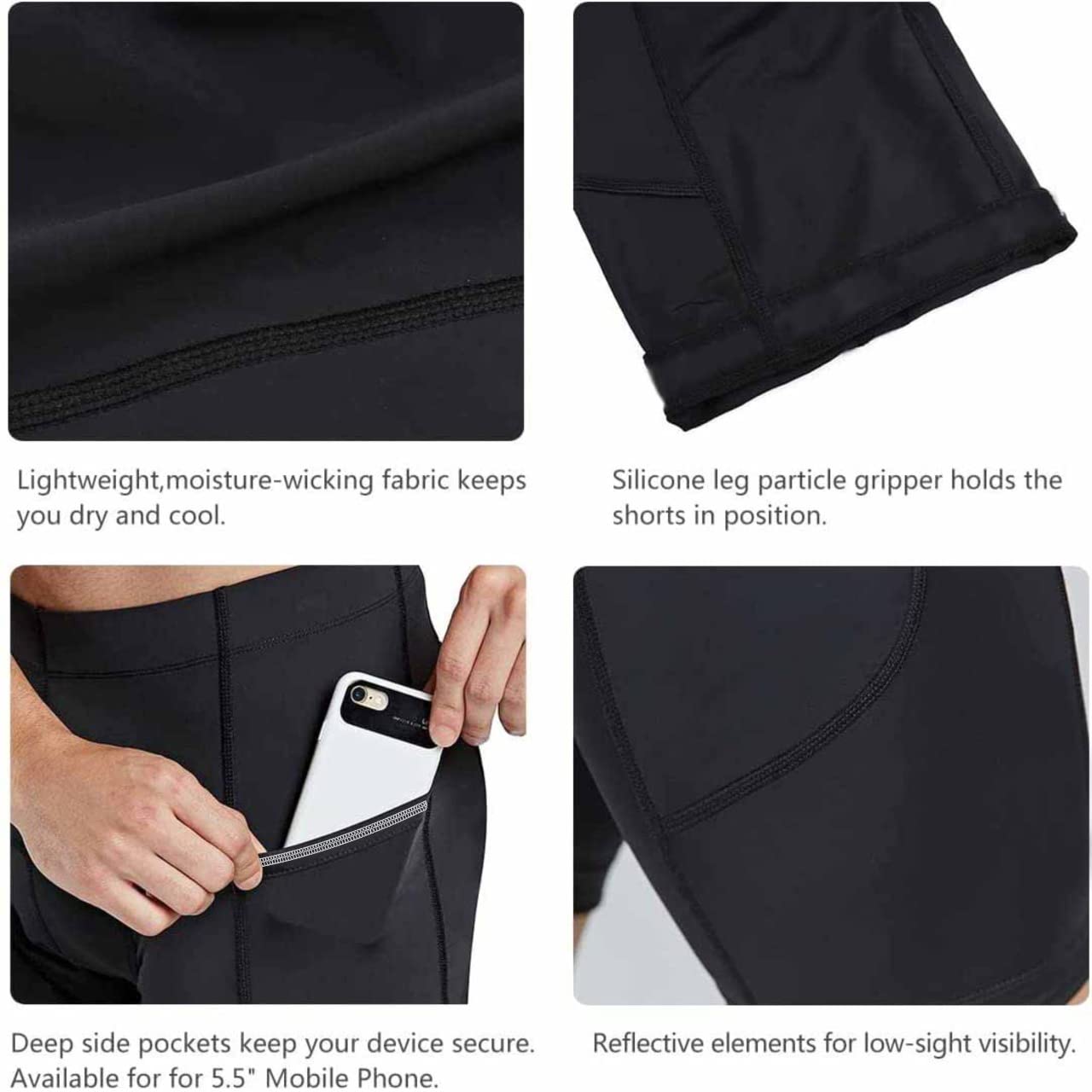 JUST RIDER Men's Compression Shorts - Image 4