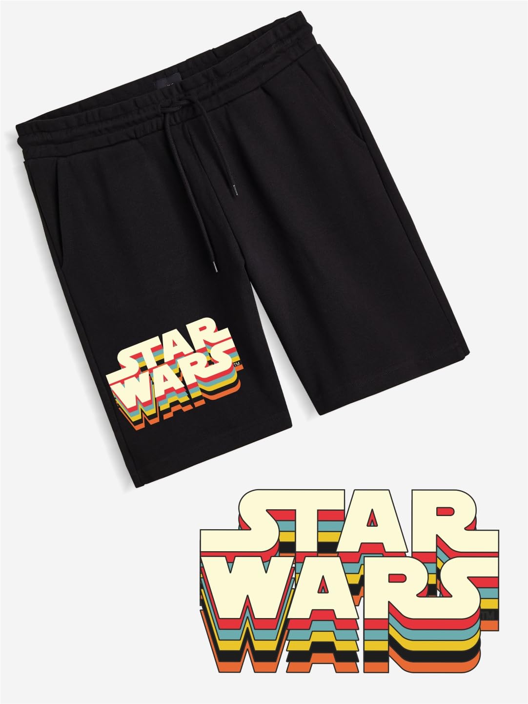 minicult Kids Cotton Shorts - Star Wars - Image 4