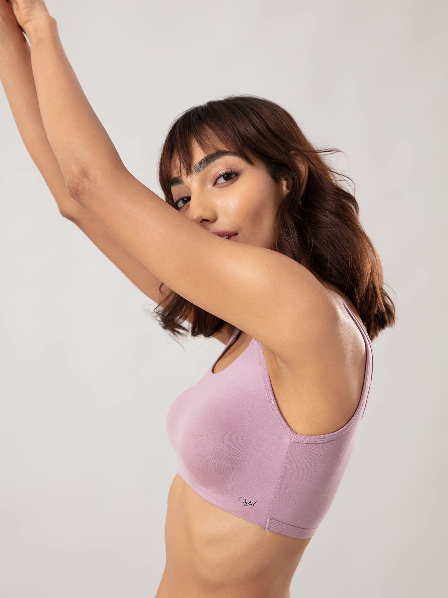 NYKD Lavender Full Coverage Bra for Women - Image 3
